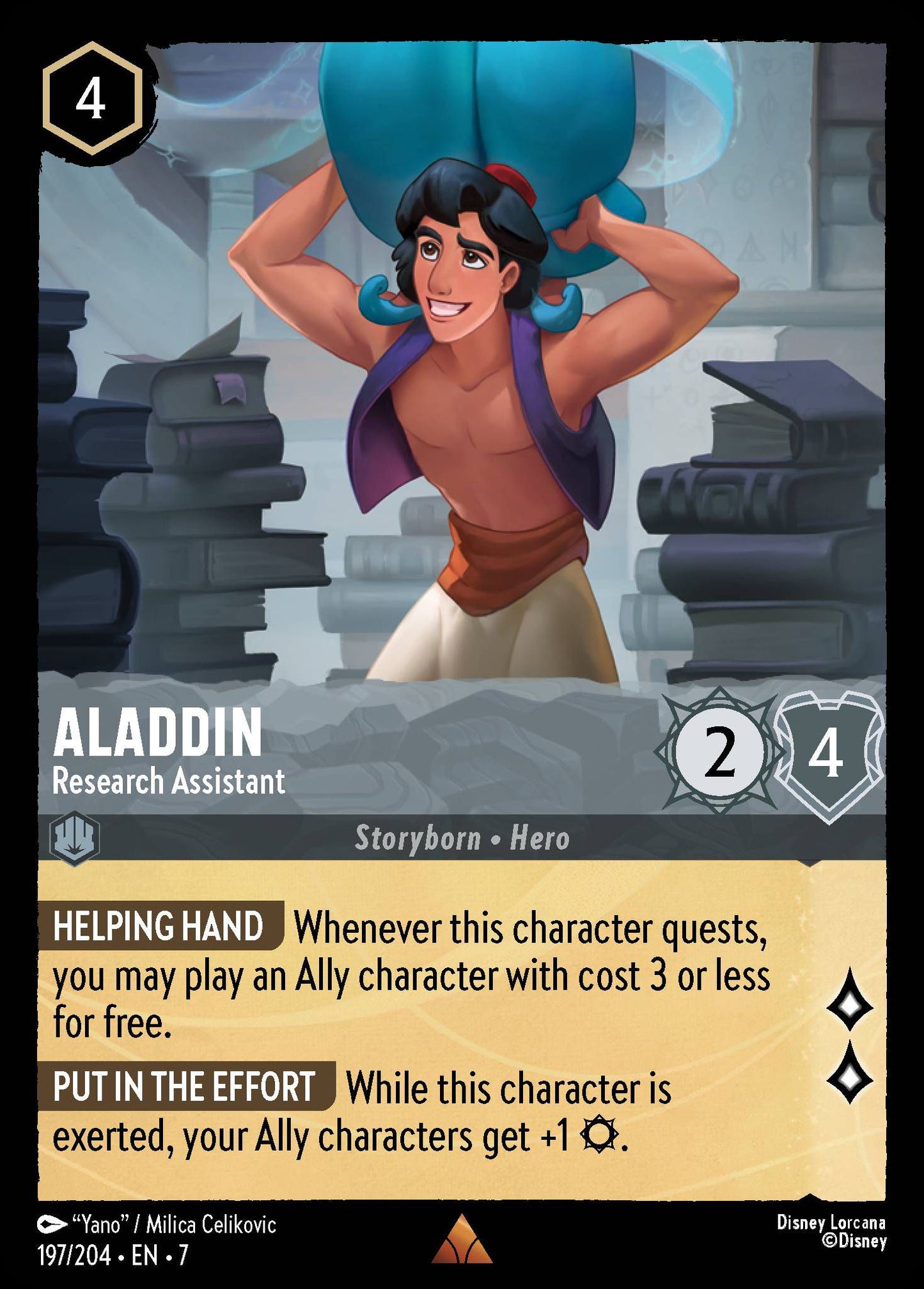 Aladdin - Research Assistant | Archazia's Island #197 [foil]