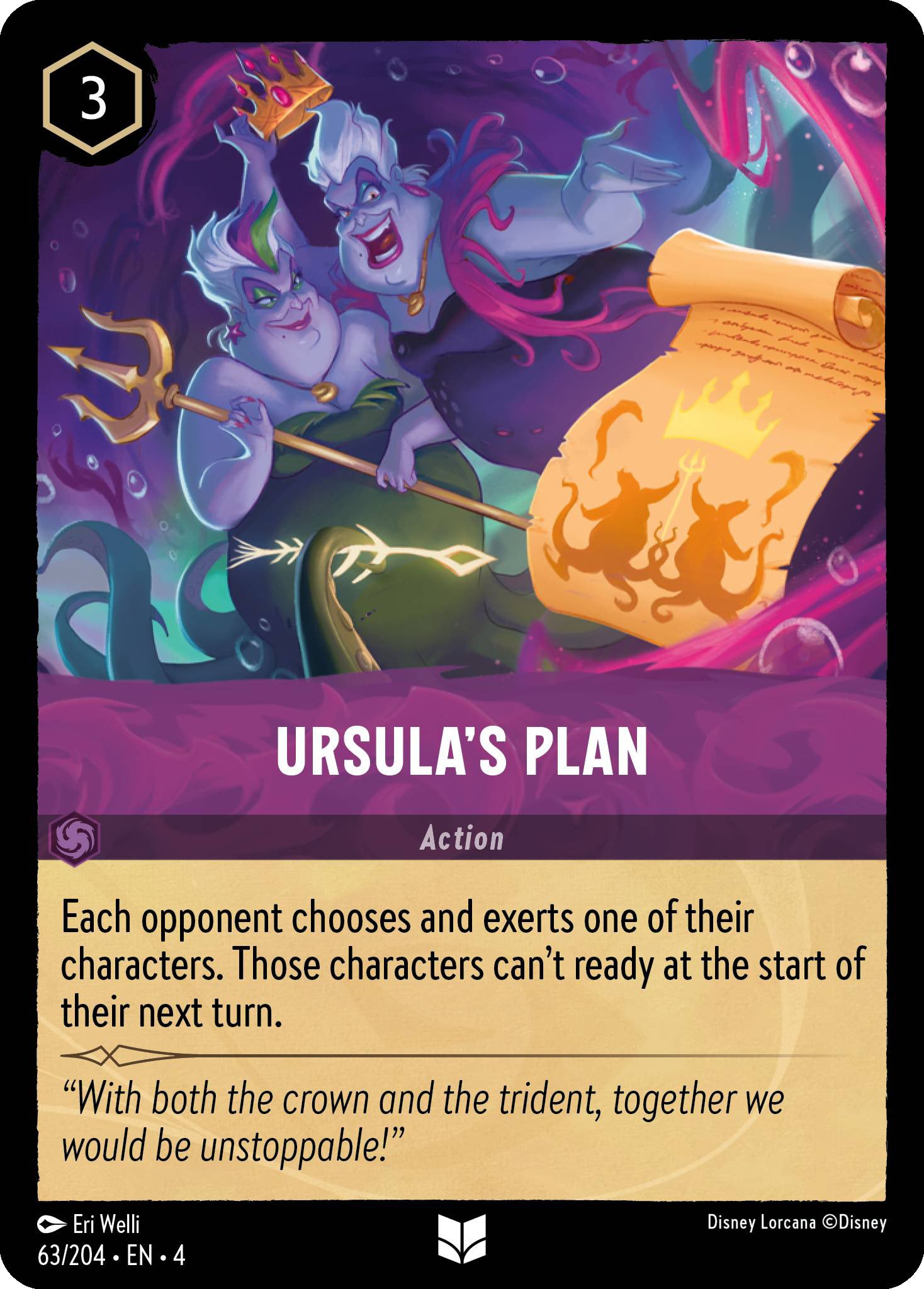 Ursula’s Plan | Ursula's Return #63 [foil]