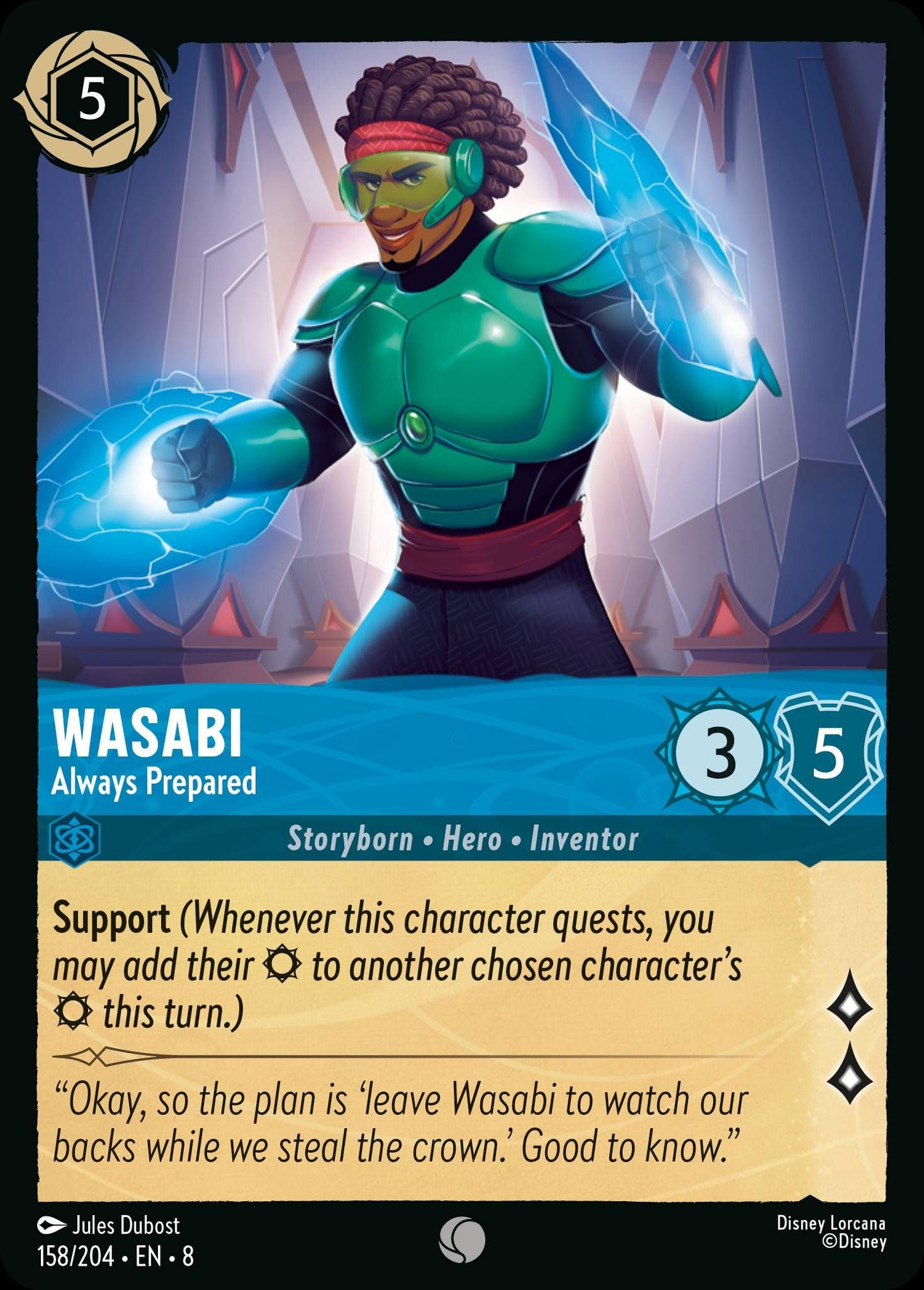 Wasabi - Always Prepared | Reign of Jafar #158 [foil]