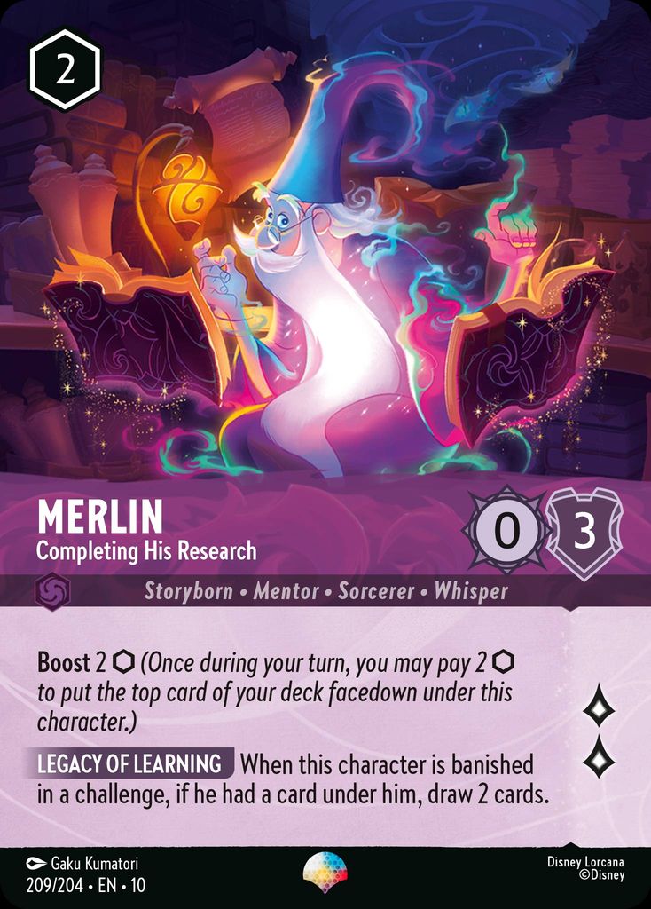 Merlin - Completing His Research | Whispers in the Well #209 [foil]