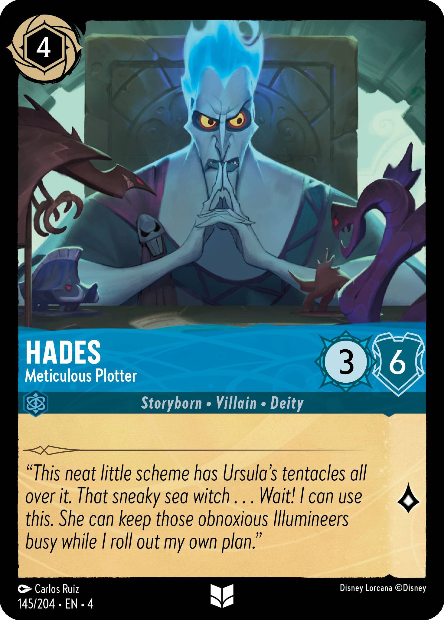 Hades - Meticulous Planner | Ursula's Return #145 [foil]