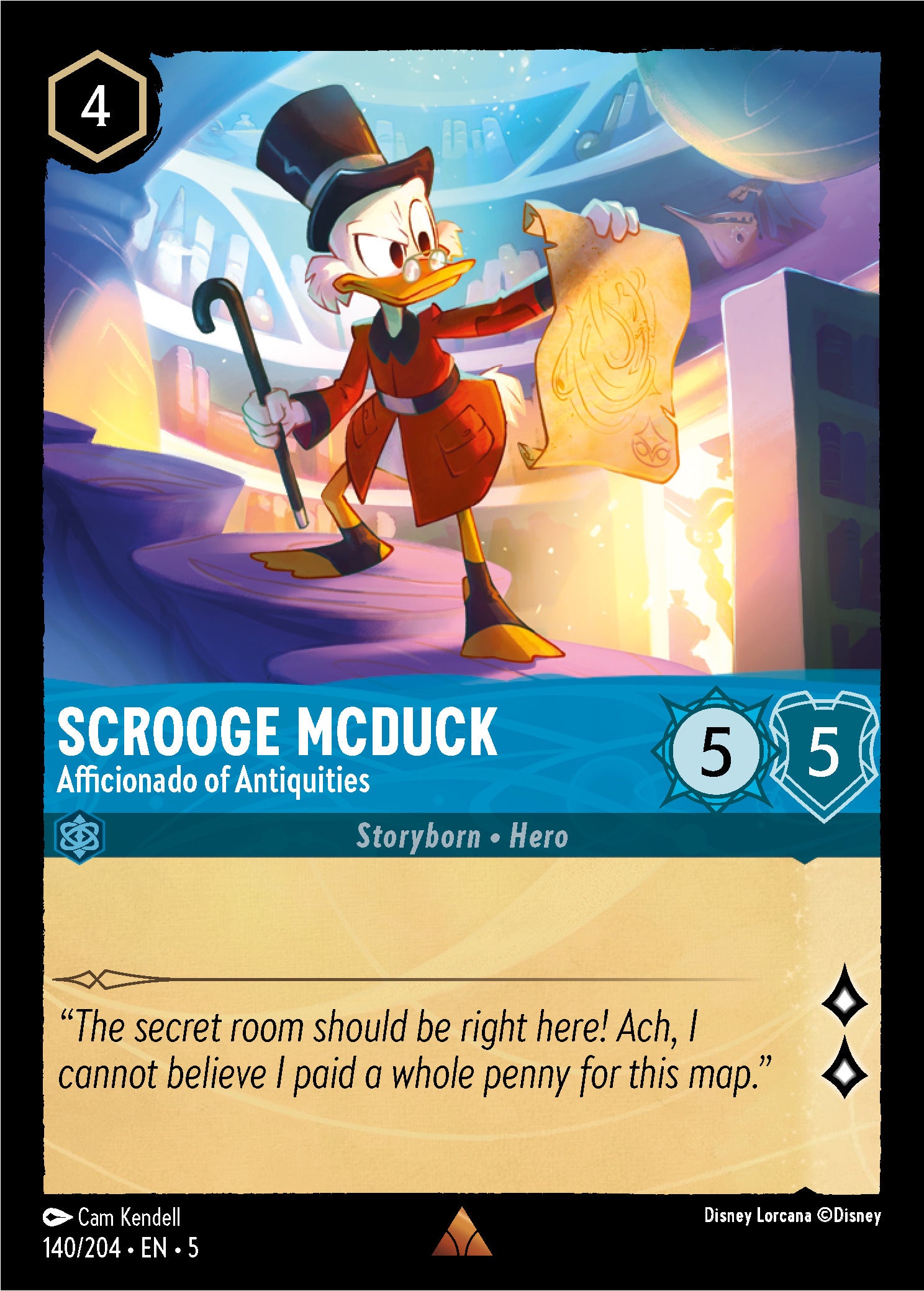 Scrooge McDuck - Afficionado of Antiquities | Shimmering Skies #140