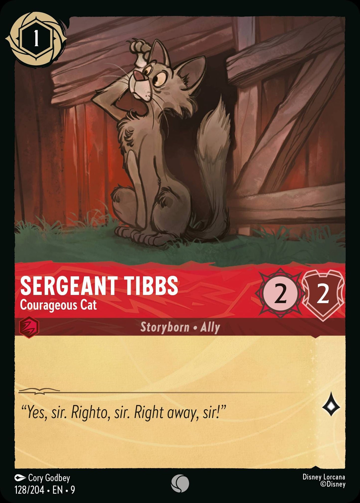 Sergeant Tibbs - Courageous Cat | Fabled #128