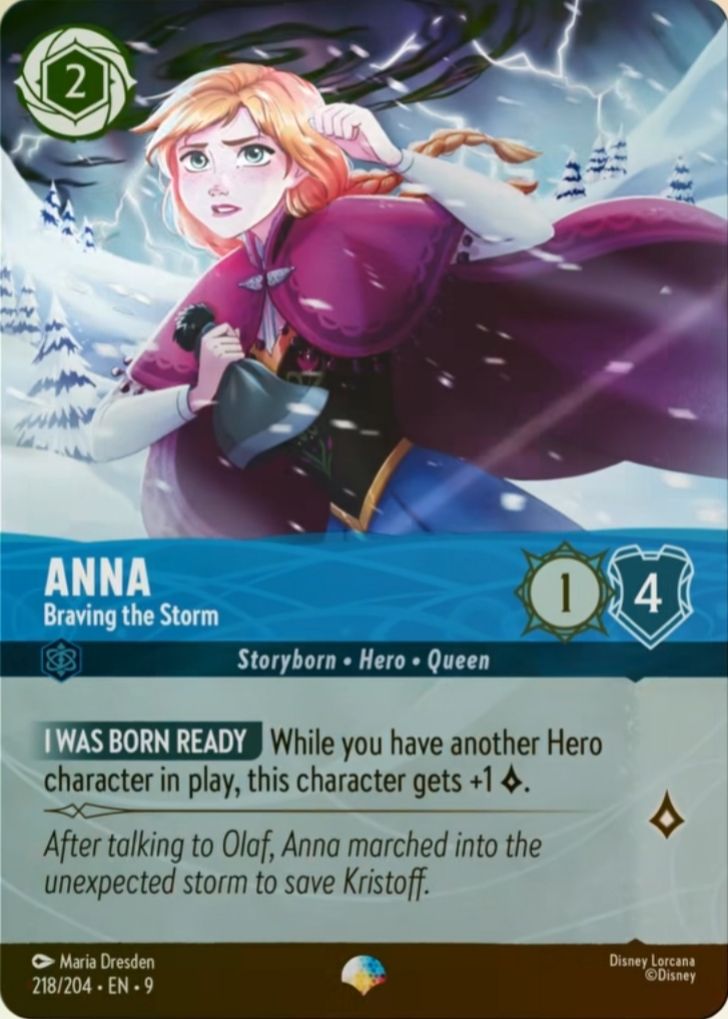 Anna - Braving the Storm | Fabled #218 [foil]