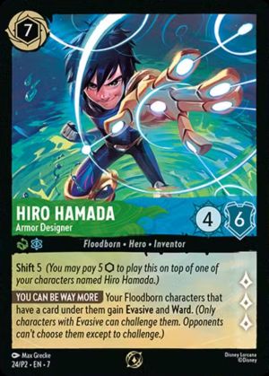 Hiro Hamada - Armor Designer | Promo Set 2 #24 [foil]