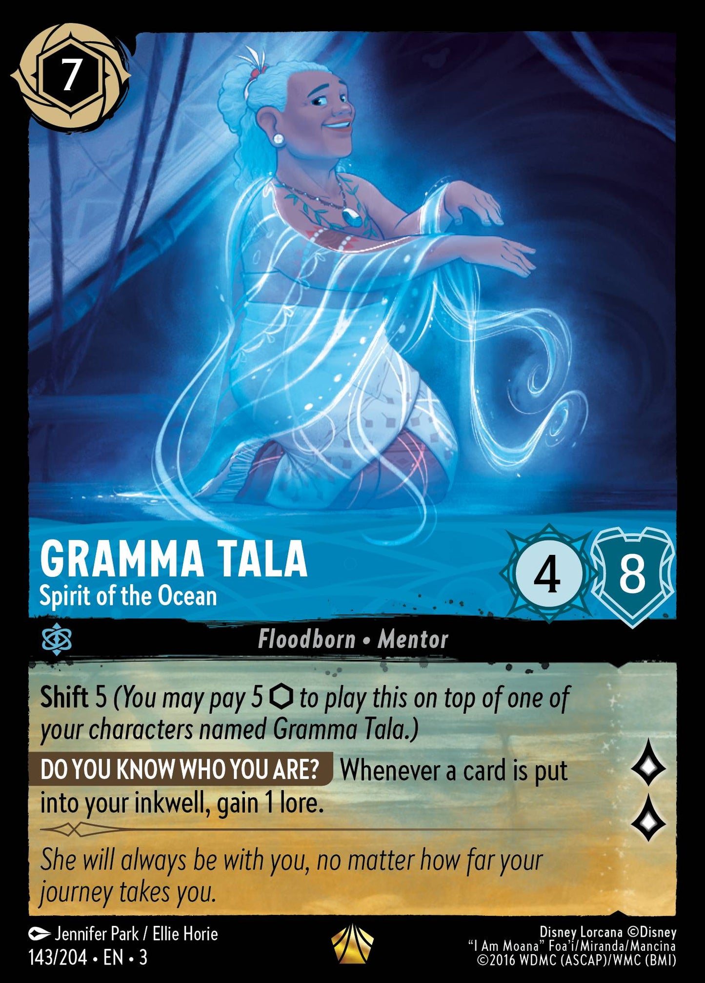 Gramma Tala - Spirit of the Ocean | Into the Inklands #143 [foil]