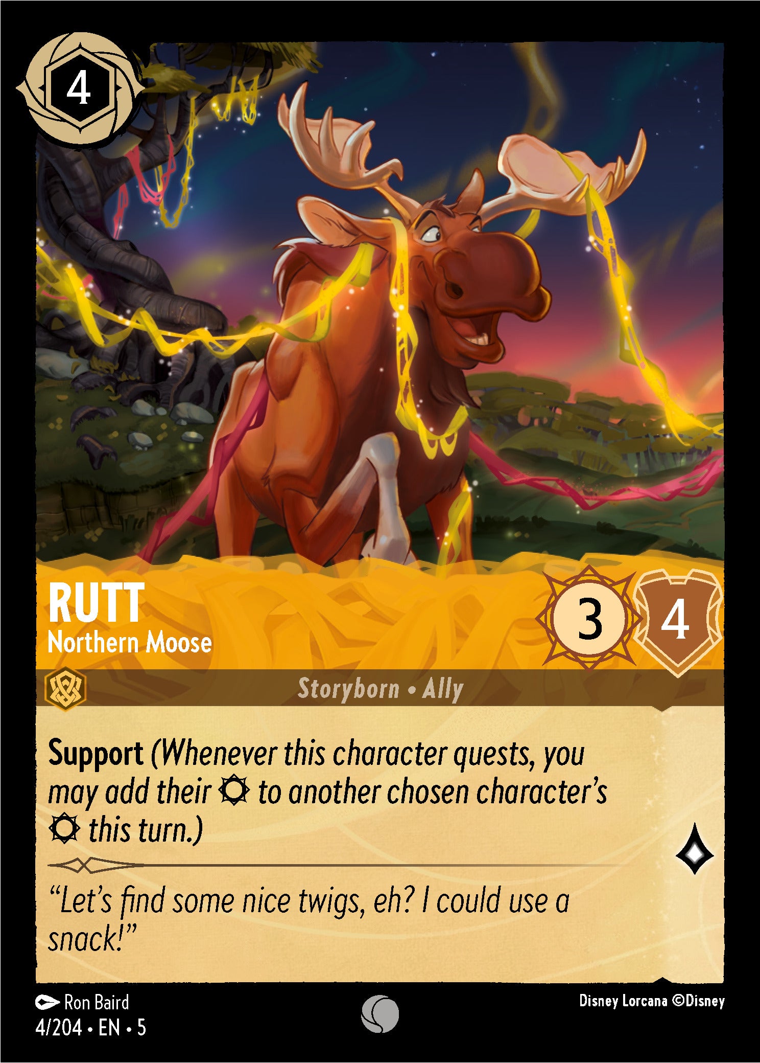 Rutt - Northern Moose | Shimmering Skies #4 [foil]