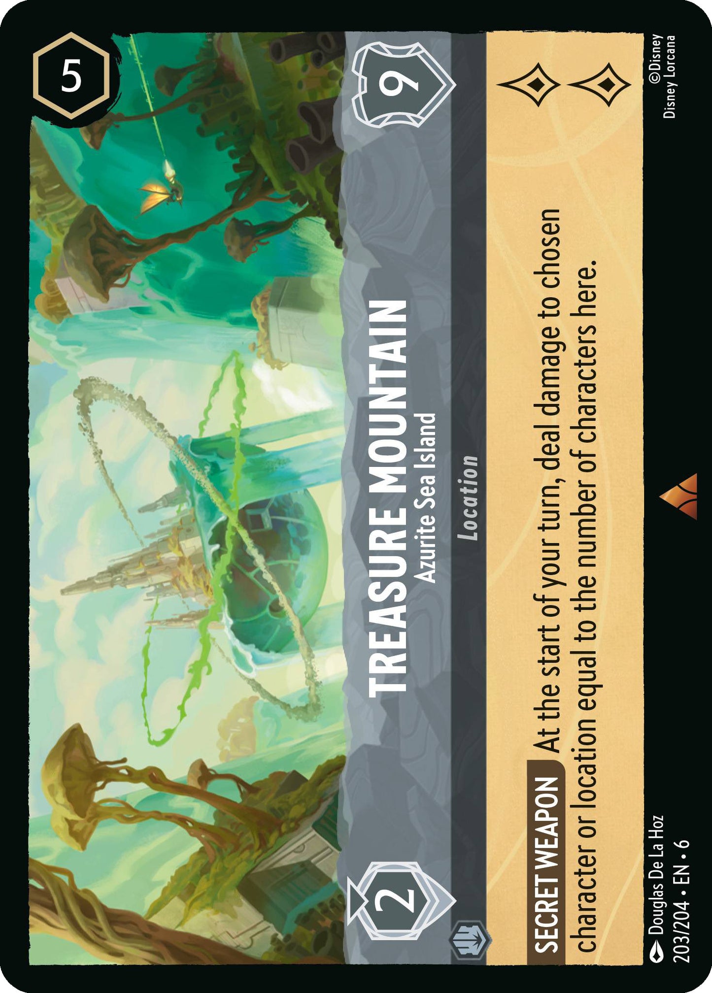 Treasure Mountain - Azurite Sea Island | Azurite Sea #203 [foil]