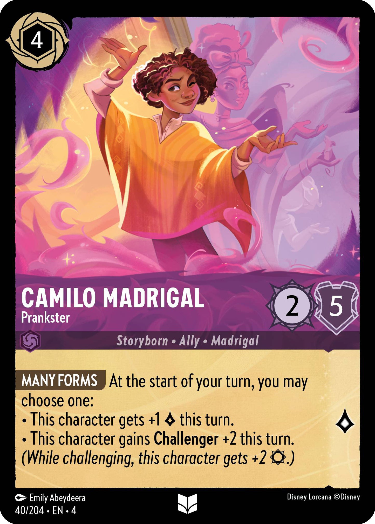 Camilo Madrigal - Prankster | Ursula's Return #40 [foil]