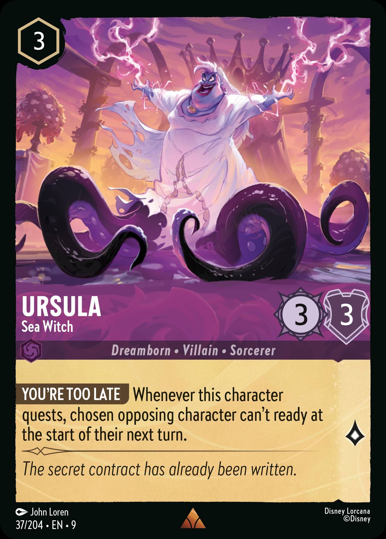 Ursula - Sea Witch | Fabled #37 [foil]