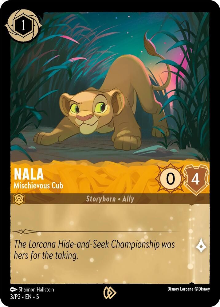 Nala - Mischievous Cub | Promo Set 2 #3 [foil]