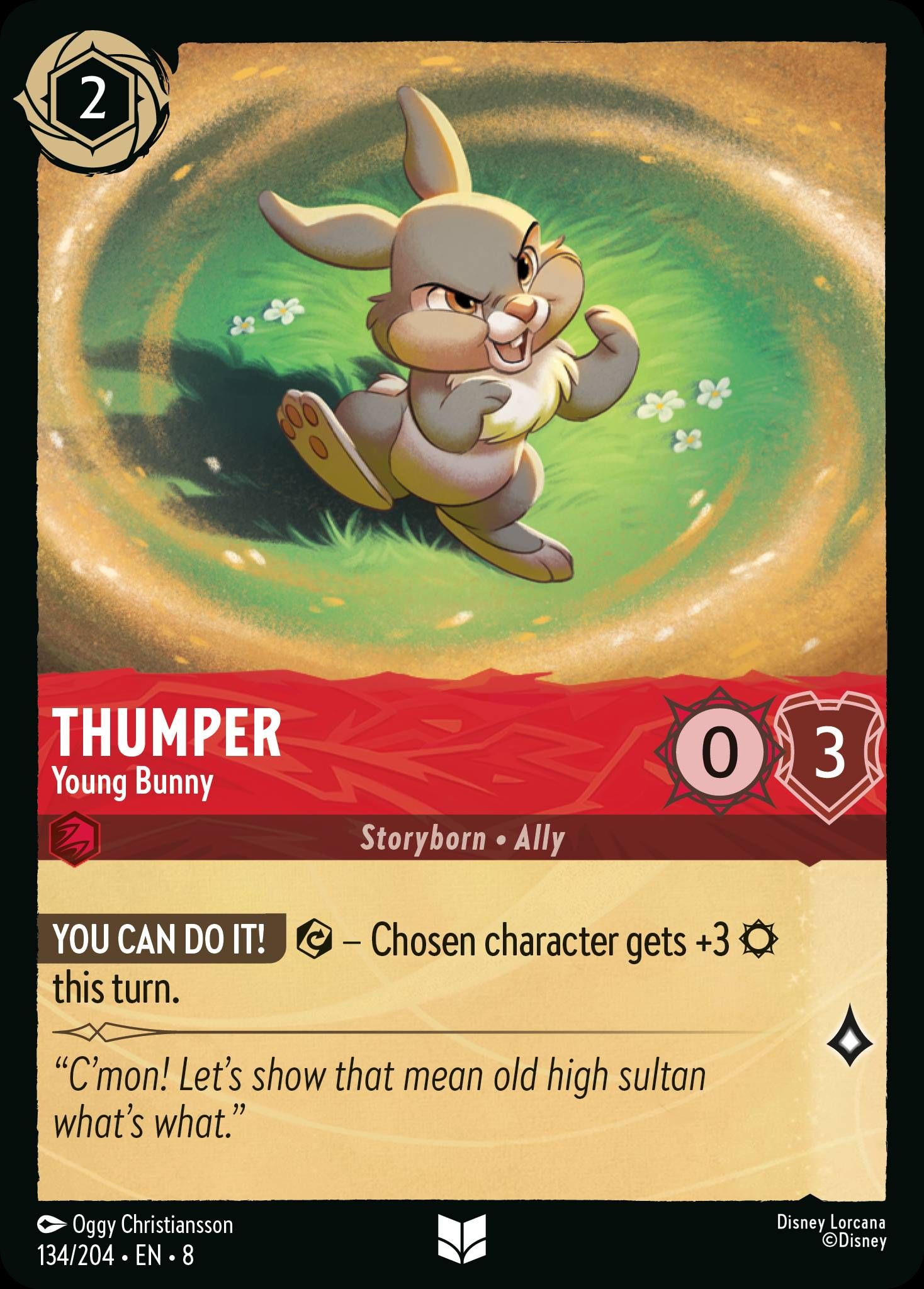 Thumper - Young Bunny | Reign of Jafar #134 [foil]