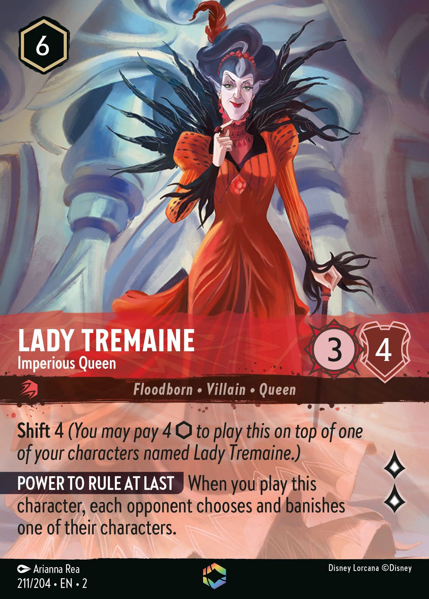 Lady Tremaine - Imperious Queen | Rise of the Floodborn #211 [foil]