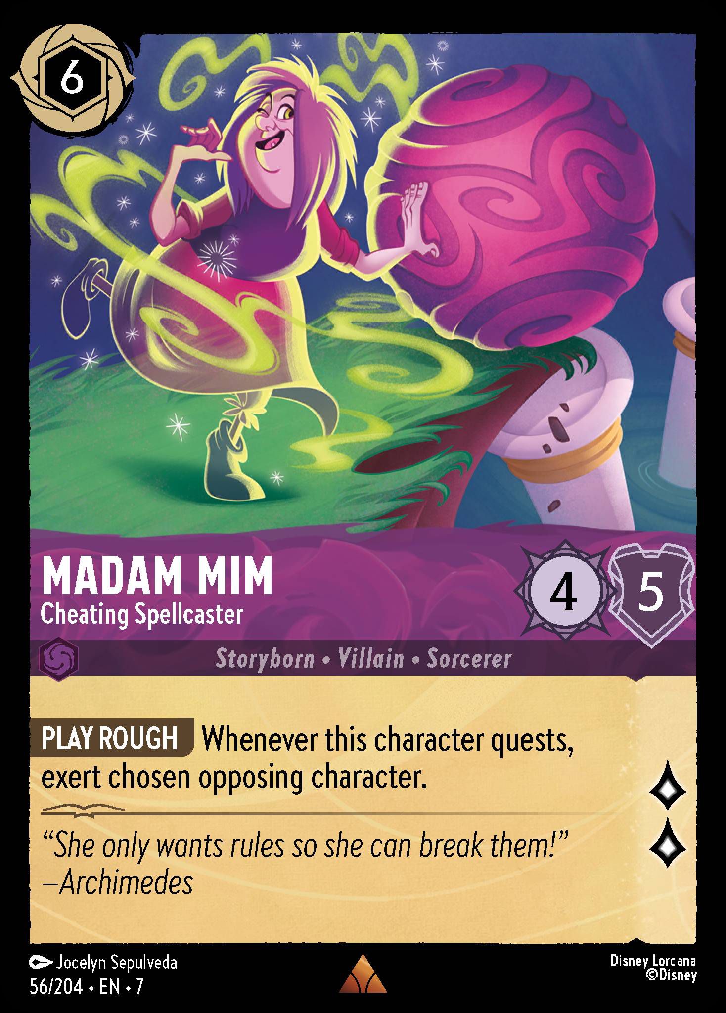 Madam Mim - Cheating Spellcaster | Archazia's Island #56