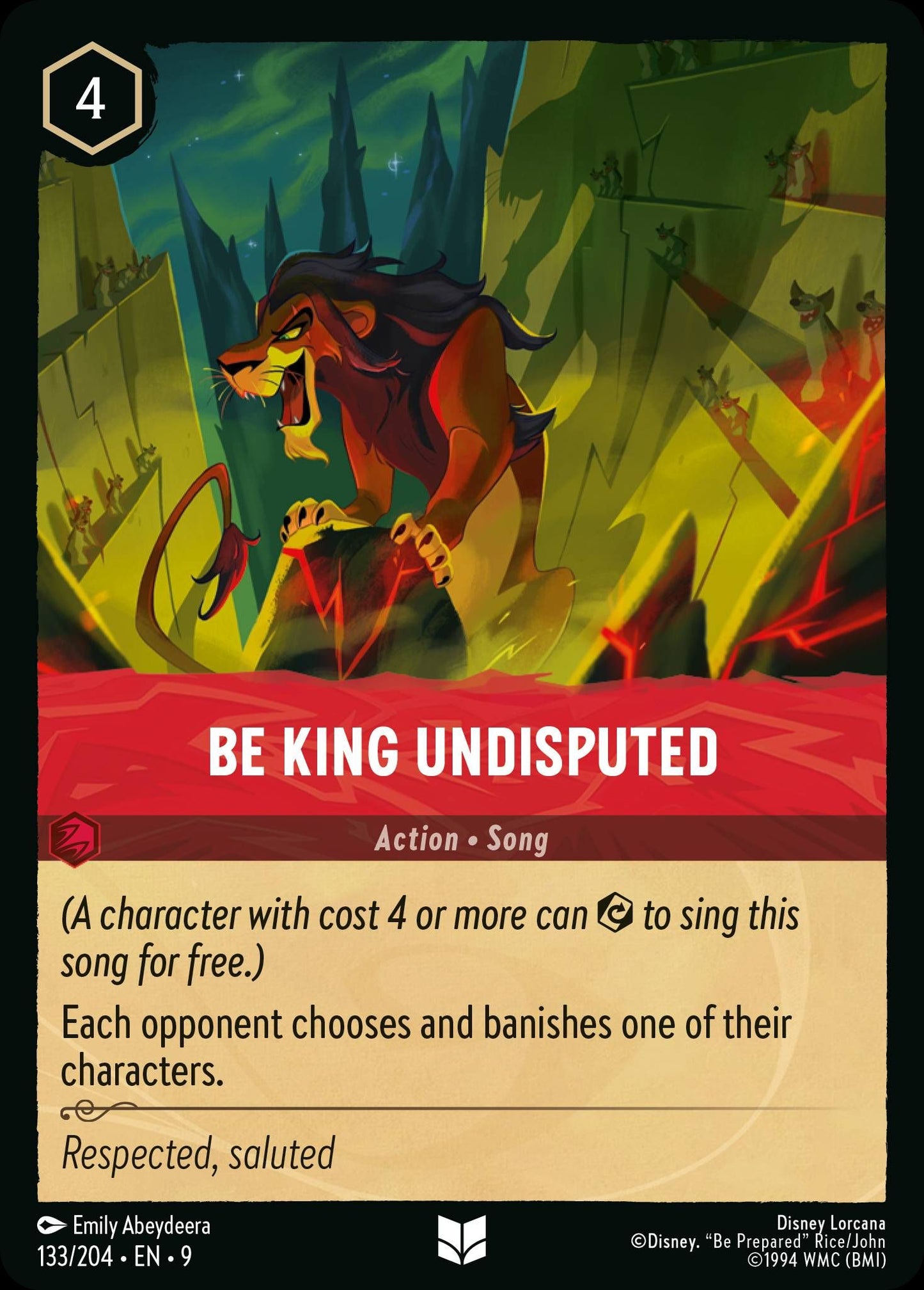 Be King Undisputed | Fabled #133 [foil]