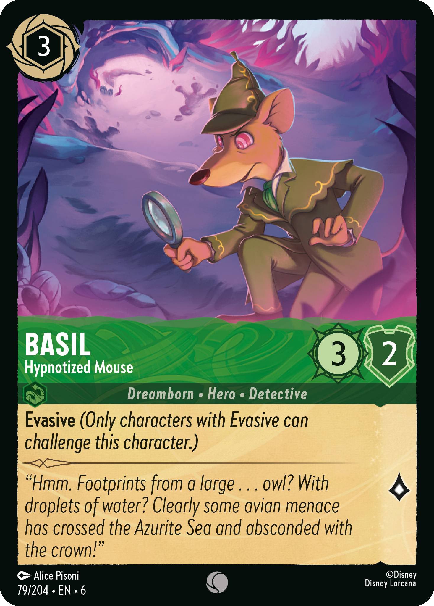 Basil - Hypnotized Mouse | Azurite Sea #79 [foil]