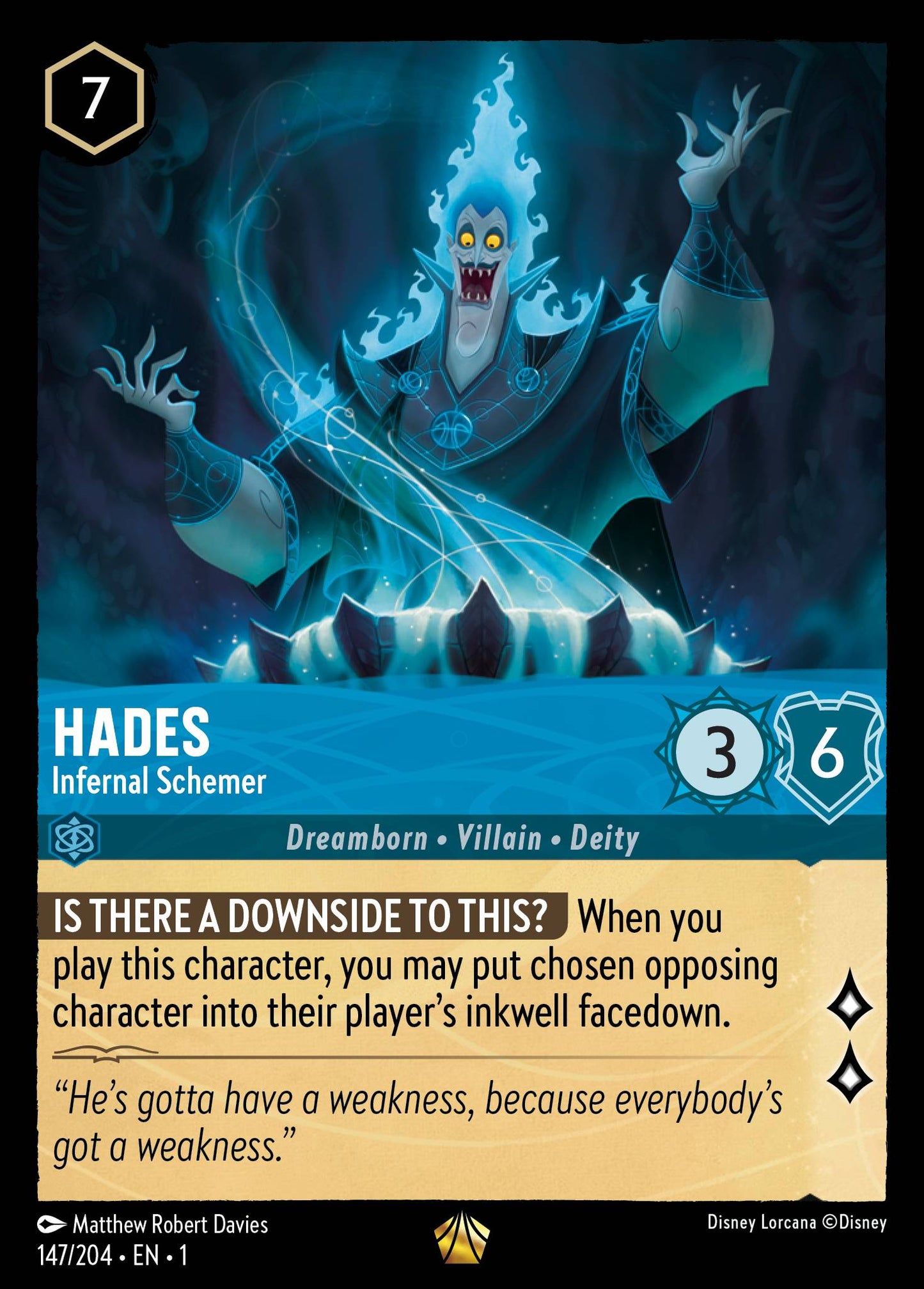 Hades - Infernal Schemer | The First Chapter #147 [foil]