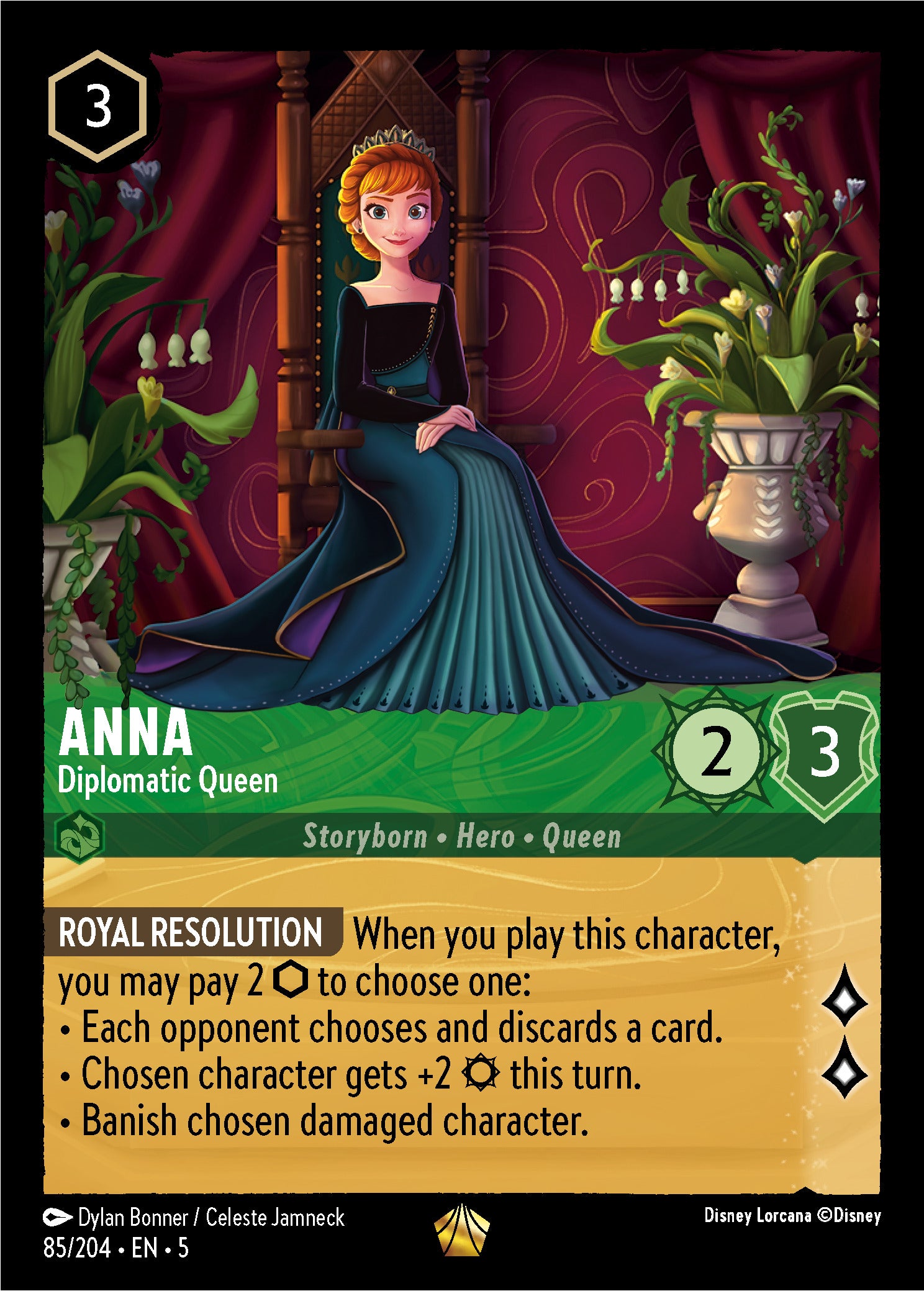 Anna - Diplomatic Queen | Shimmering Skies #85 [foil]