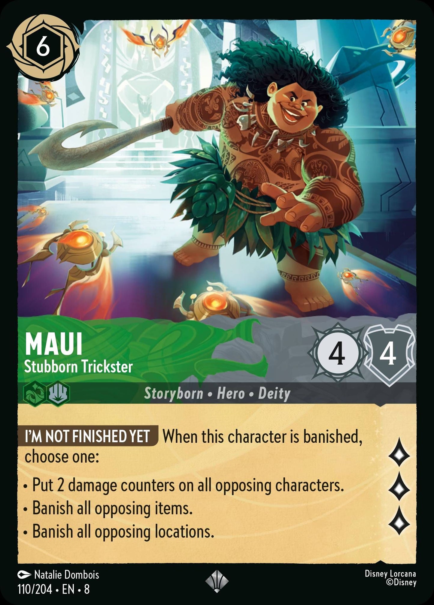 Maui - Stubborn Trickster | Reign of Jafar #110 [foil]