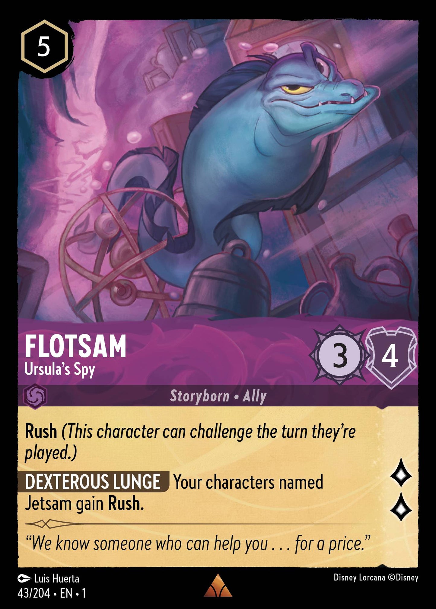 Flotsam - Ursula's Spy | The First Chapter #43 [foil]