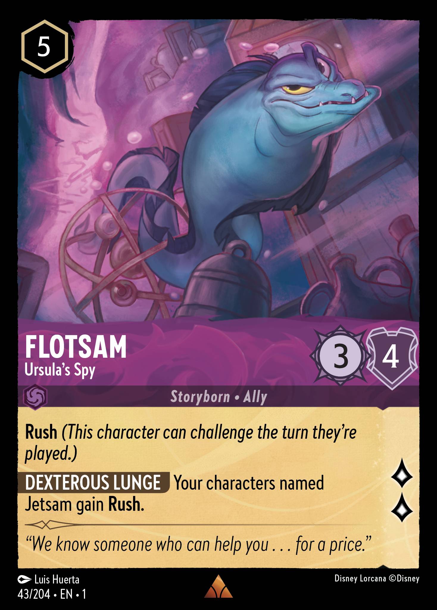 Flotsam - Ursula's Spy | The First Chapter #43 [foil]