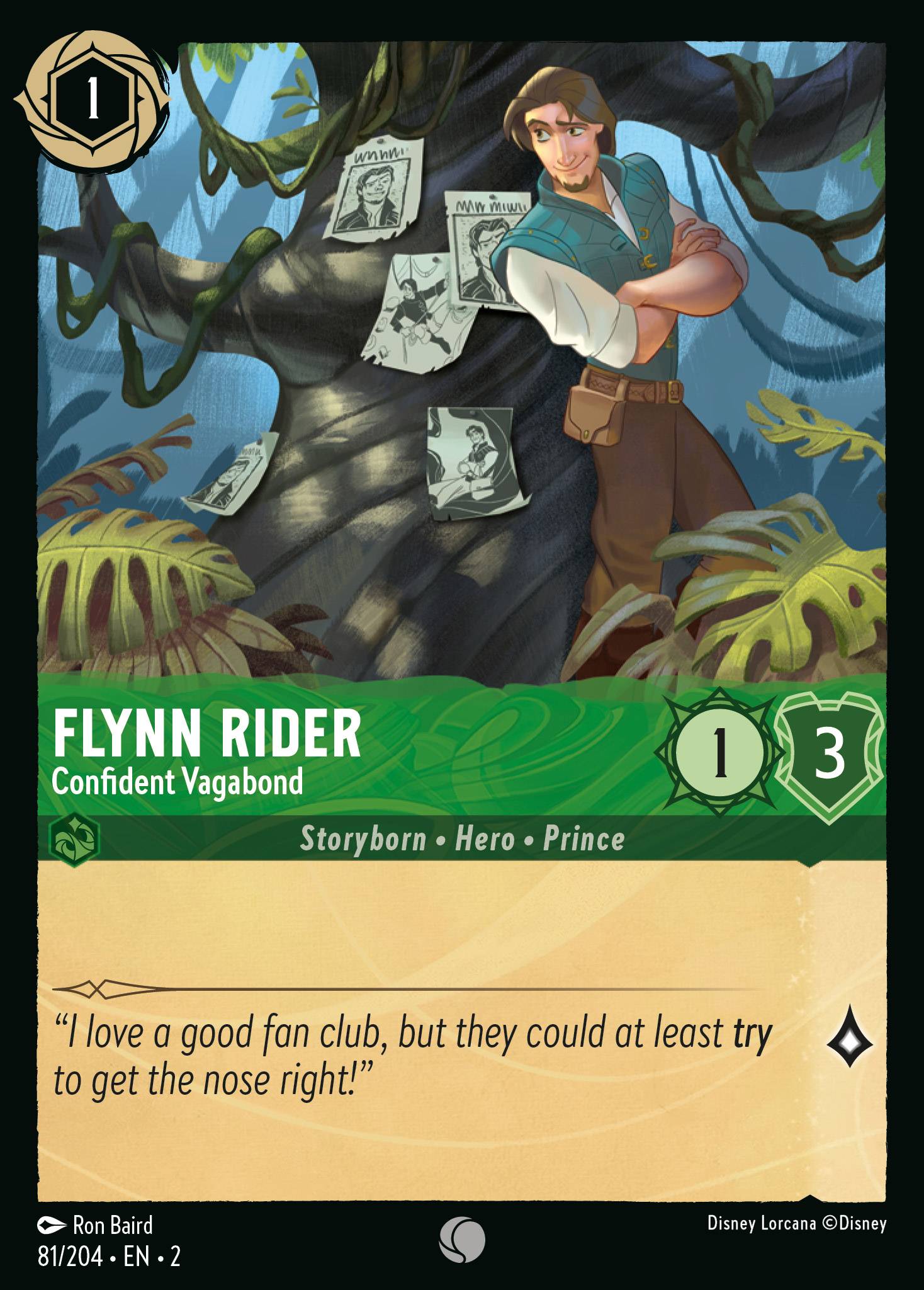 Flynn Rider - Confident Vagabond | Rise of the Floodborn #81 [foil]