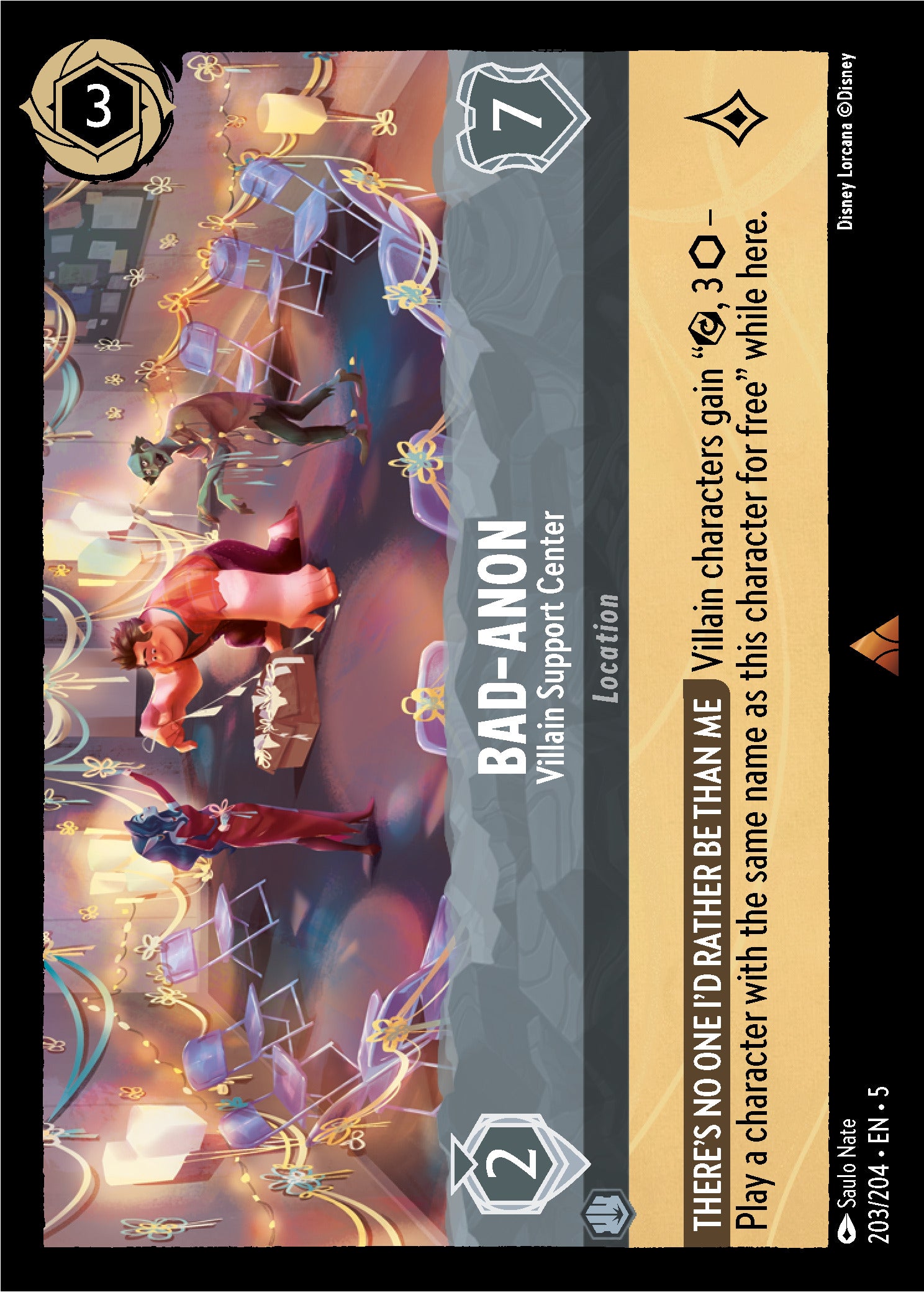 Bad-Anon - Villain Support Center | Shimmering Skies #203 [foil]