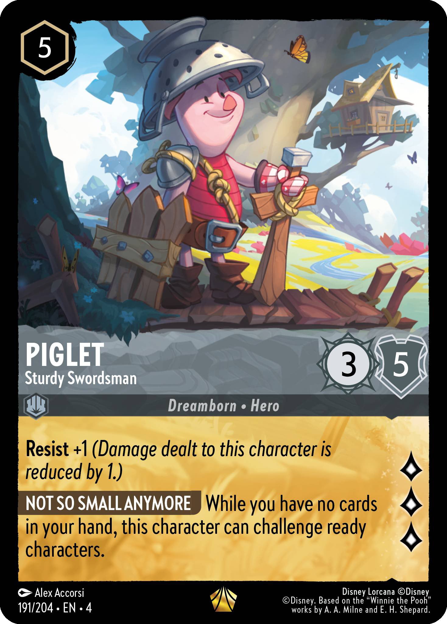 Piglet - Sturdy Swordsman | Ursula's Return #191