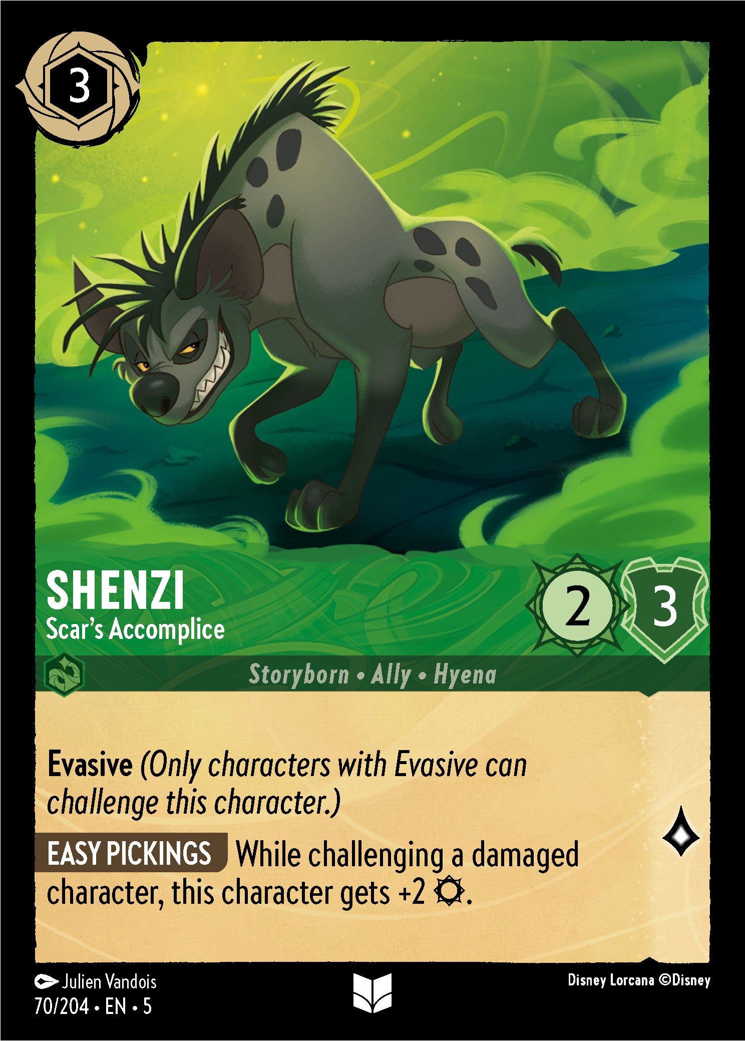 Shenzi - Scar's Accomplice | Shimmering Skies #70 [foil]