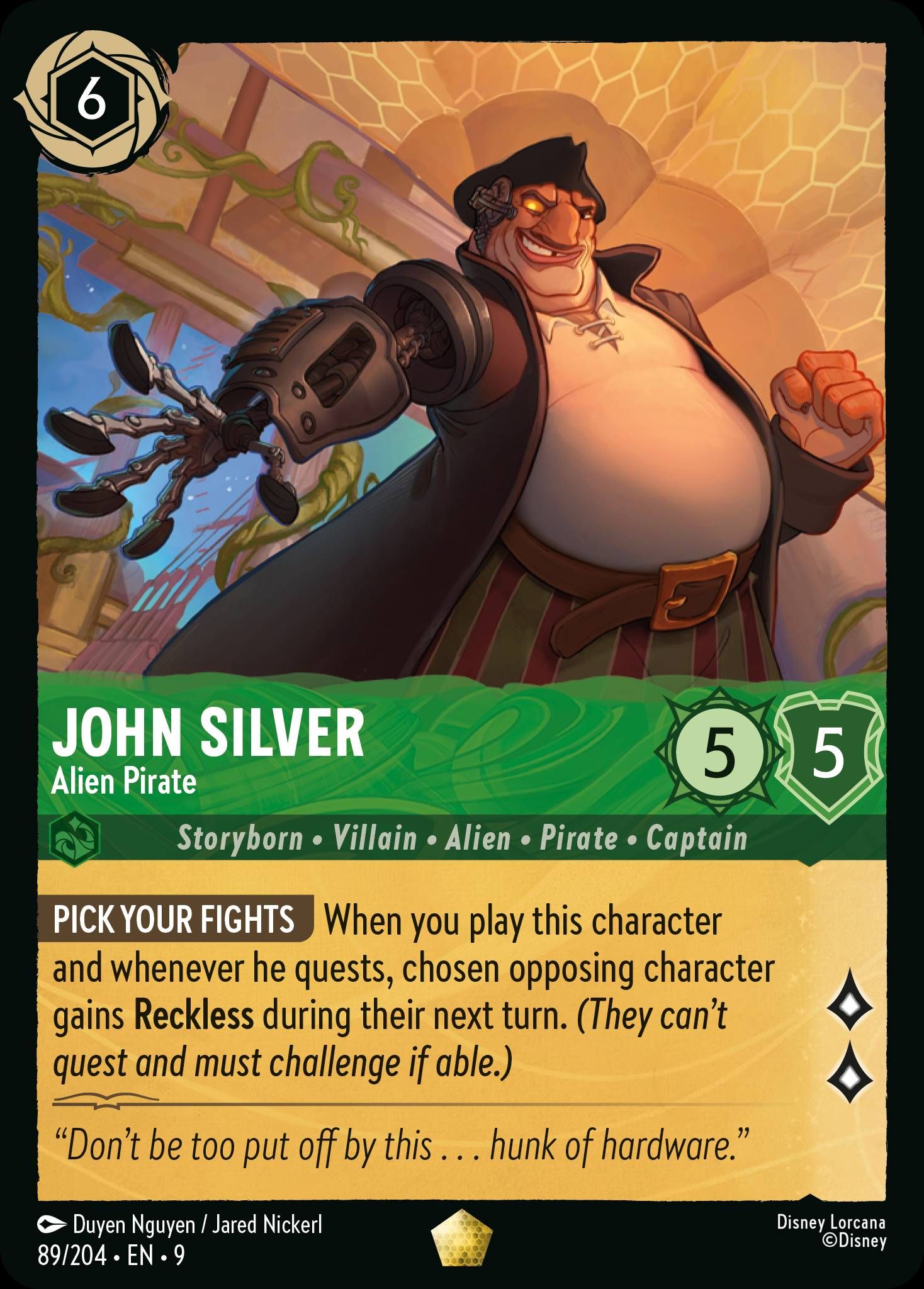 John Silver - Alien Pirate | Fabled #89 [foil]