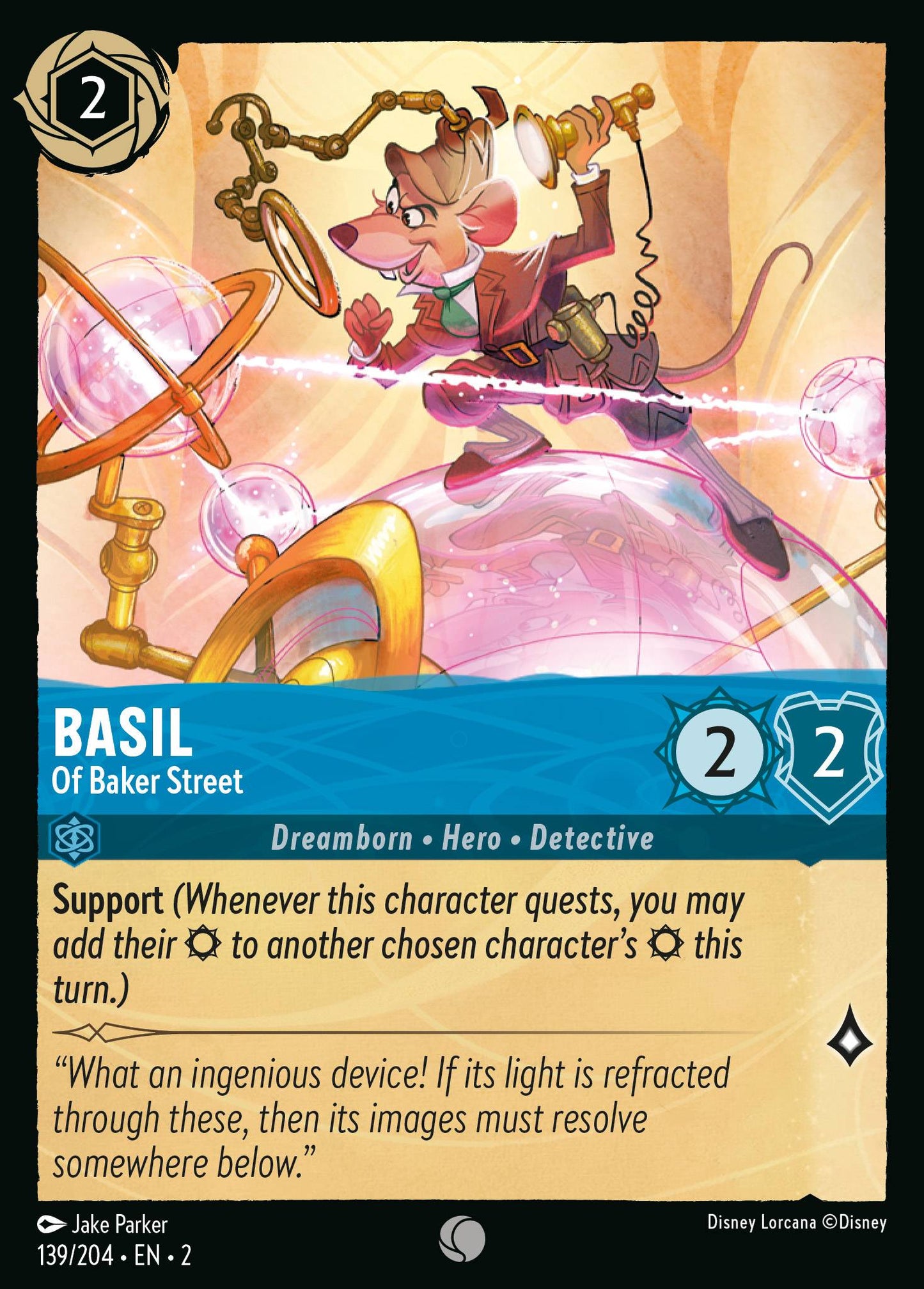 Basil - Of Baker Street | Rise of the Floodborn #139 [foil]