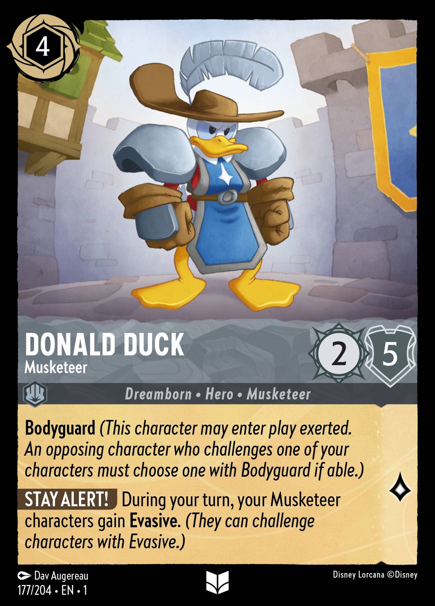 Donald Duck - Musketeer | The First Chapter #177 [foil]