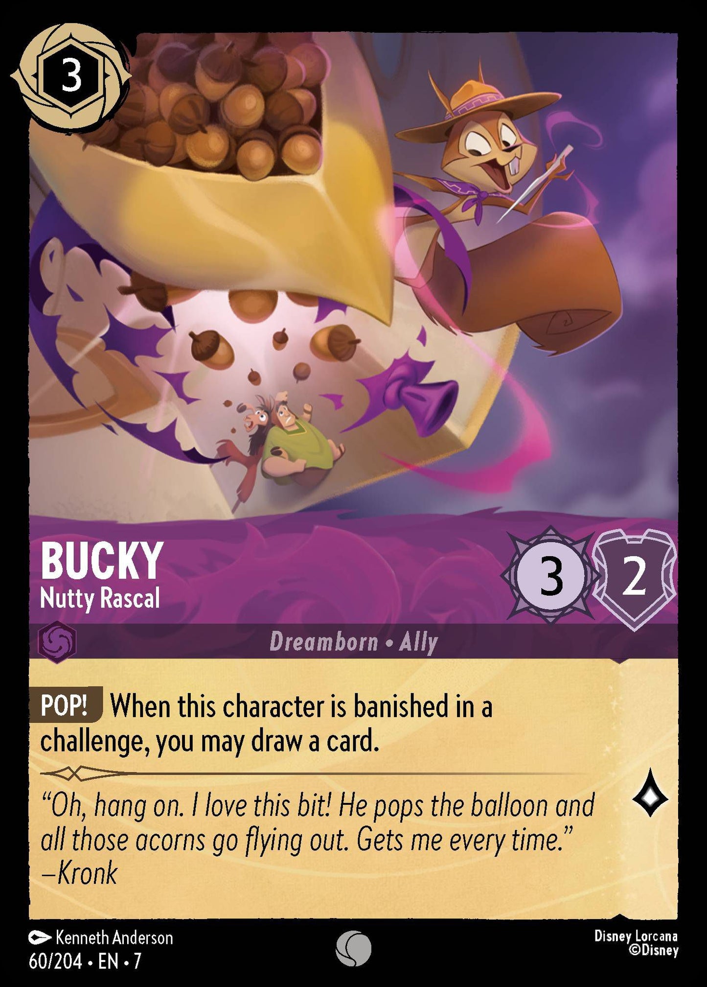 Bucky - Nutty Rascal | Archazia's Island #60 [foil]