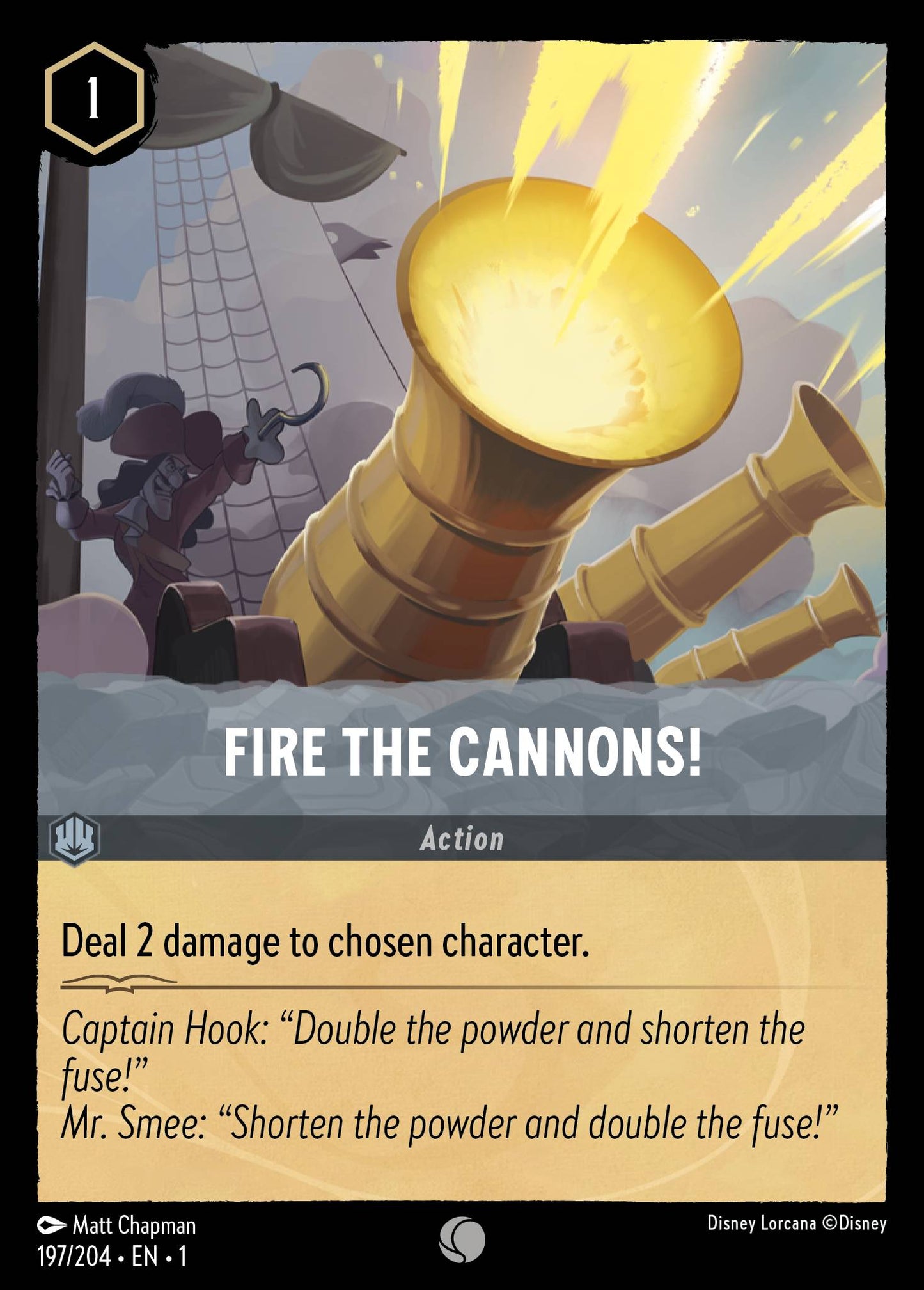 Fire the Cannons! | The First Chapter #197 [foil]