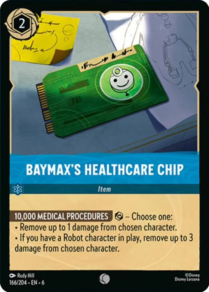 Baymax's Healthcare Chip | Azurite Sea #166 [foil]