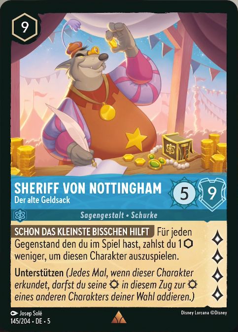 Sheriff of Nottingham - Old Money Bags | Shimmering Skies #145 [foil]