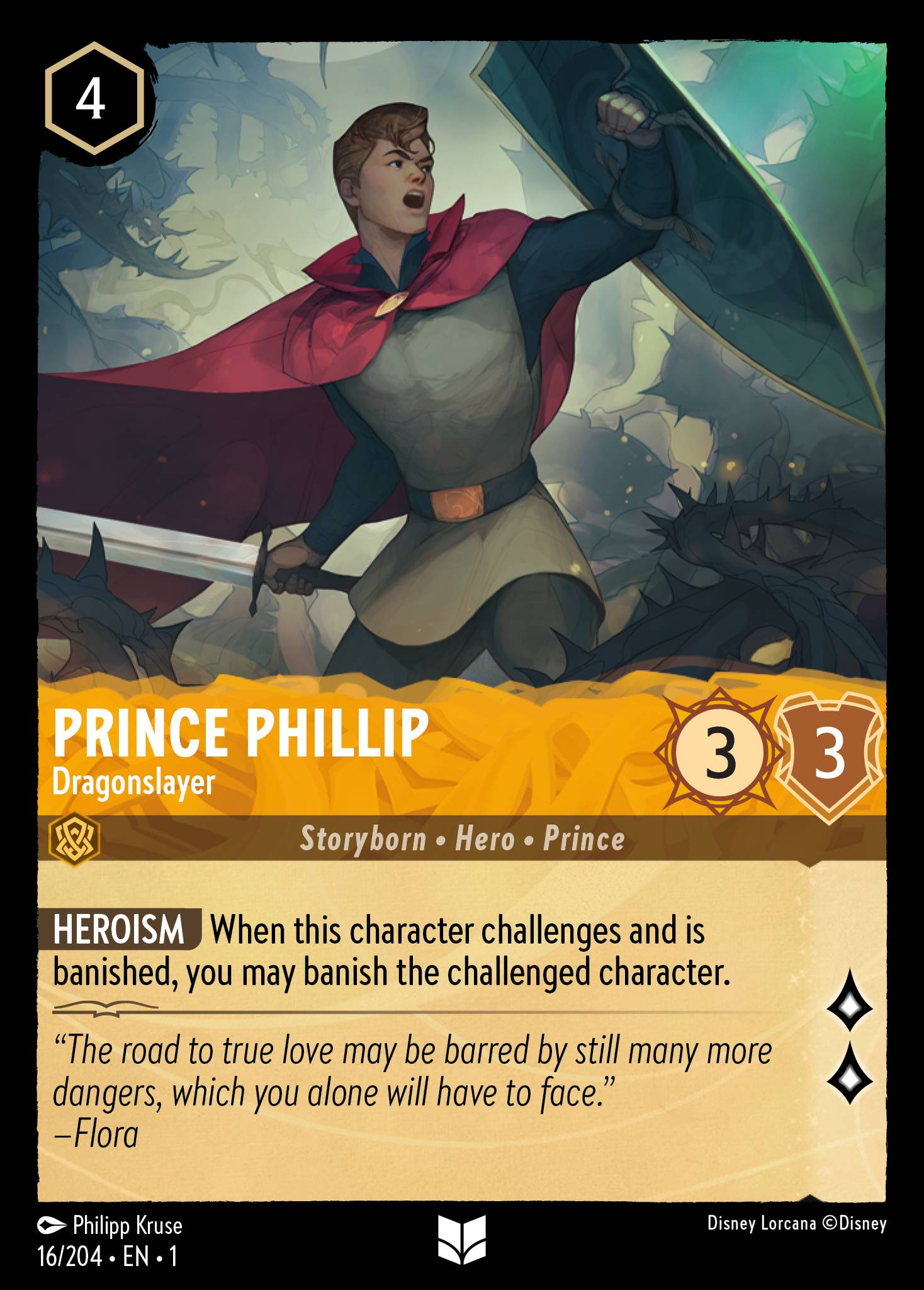 Prince Phillip - Dragonslayer | The First Chapter #16 [foil]