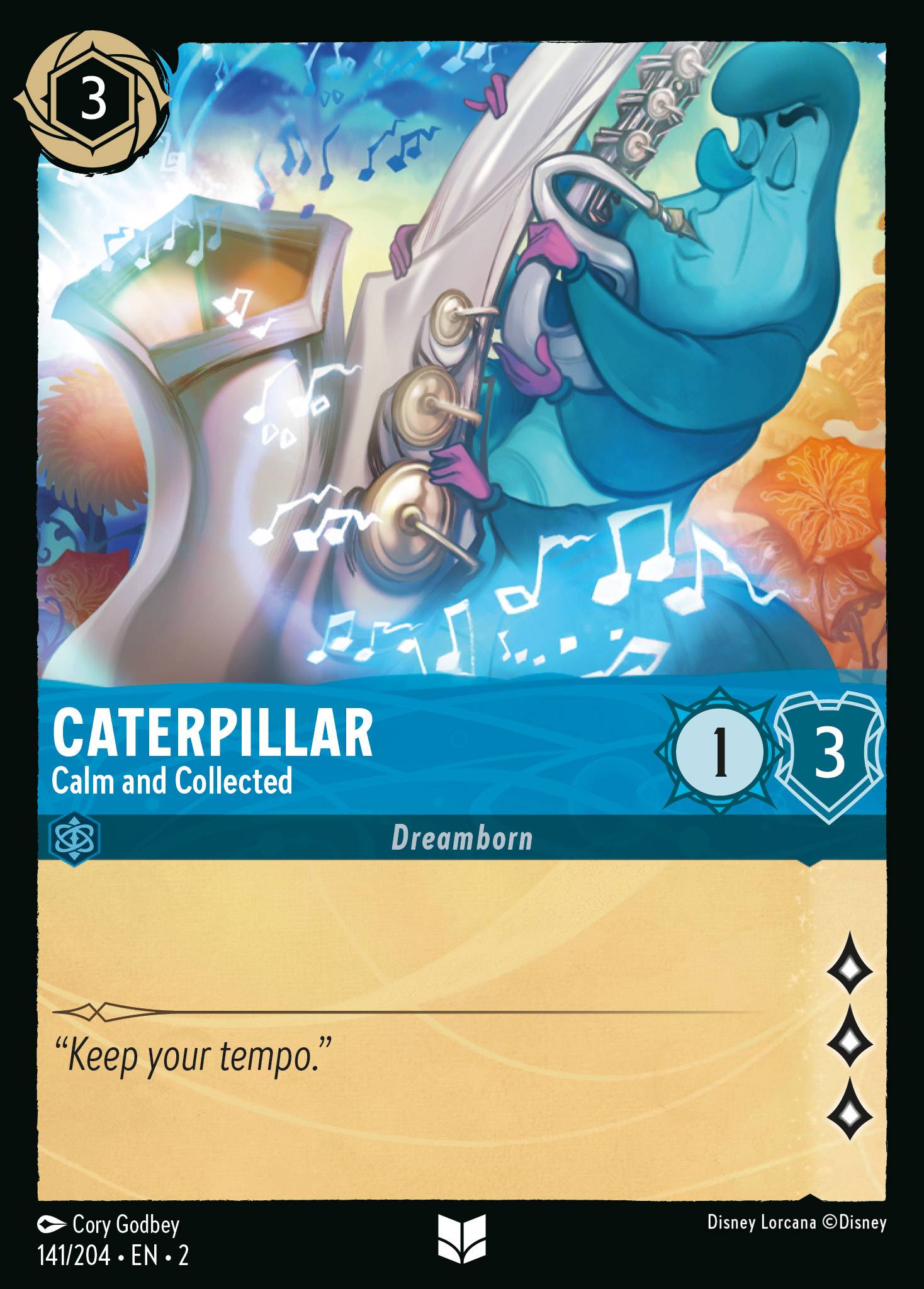 Caterpillar - Calm and Collected | Rise of the Floodborn #141 [foil]