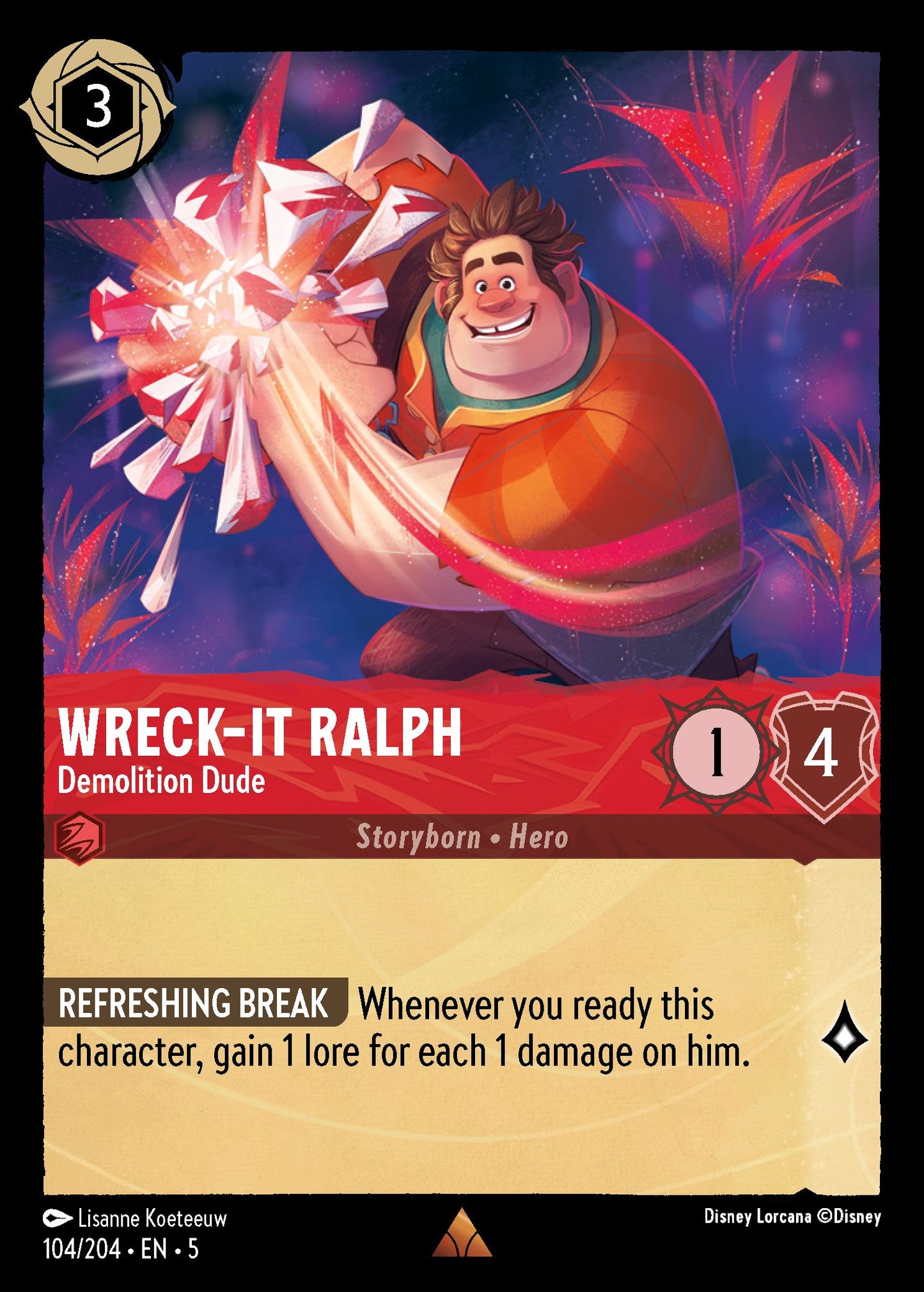 Wreck-it Ralph - Demolition Dude | Shimmering Skies #104