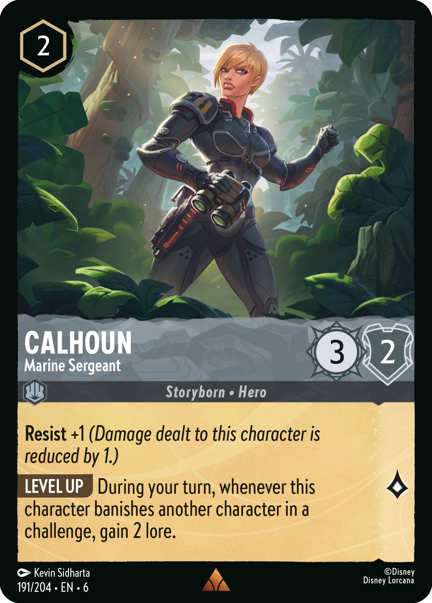 Calhoun - Marine Sergeant | Azurite Sea #191 [foil]