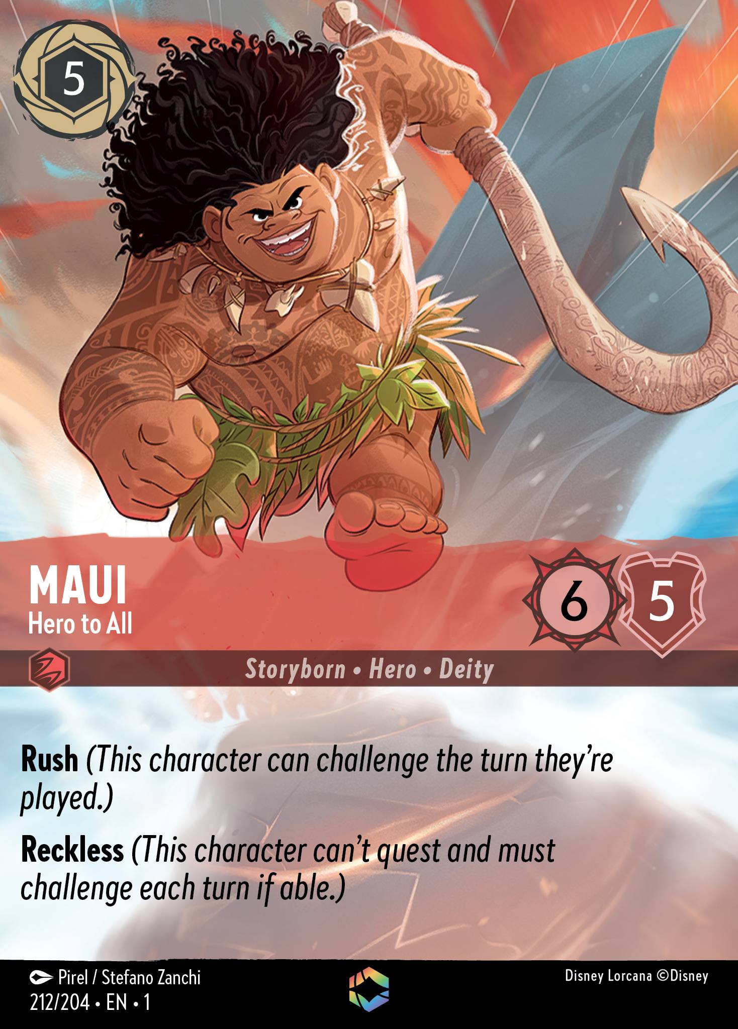 Maui - Hero to All | The First Chapter #212 (Enchanted)