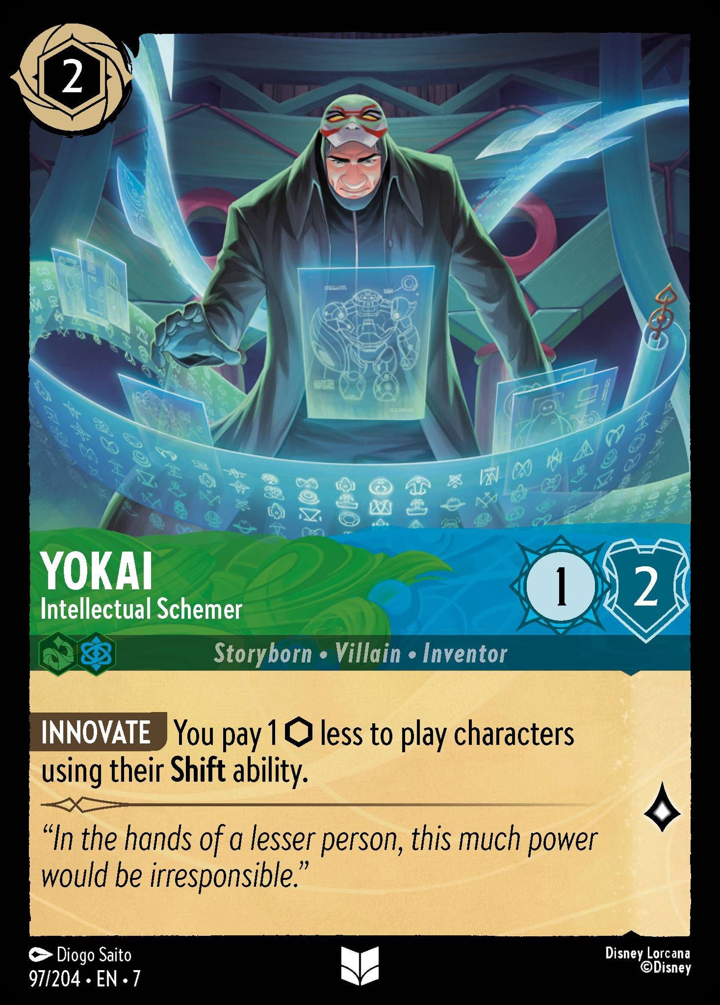Yokai - Intellectual Schemer | Archazia's Island #97 [foil]