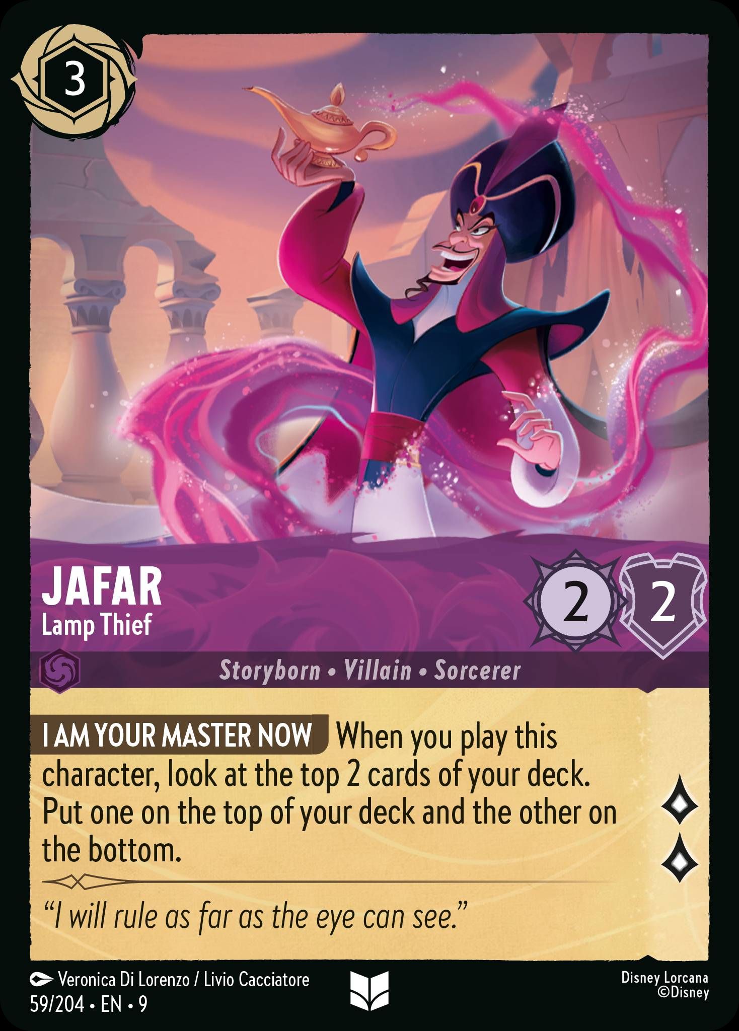 Jafar - Lamp Thief | Fabled #59