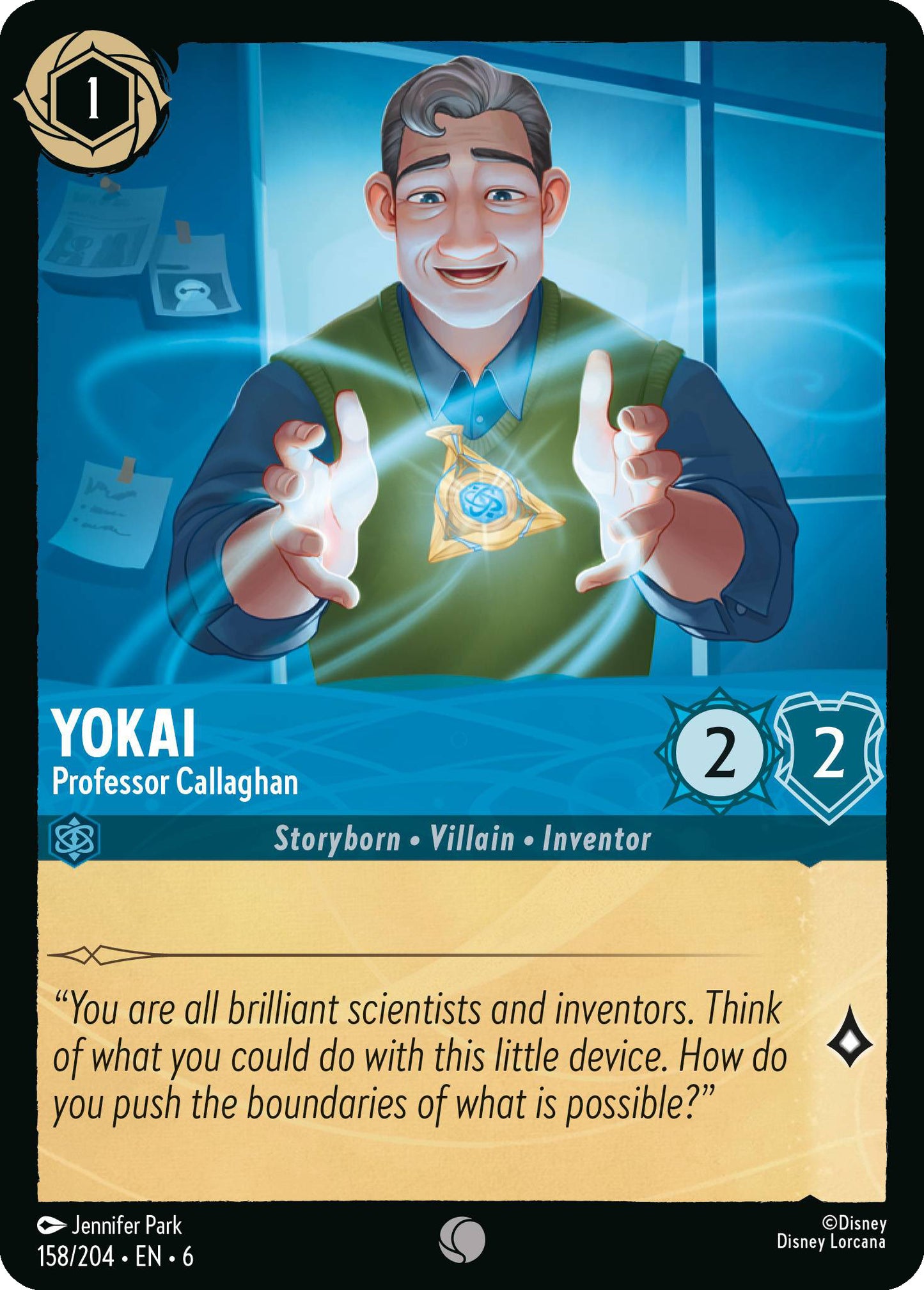 Yokai - Professor Callaghan | Azurite Sea #158 [foil]