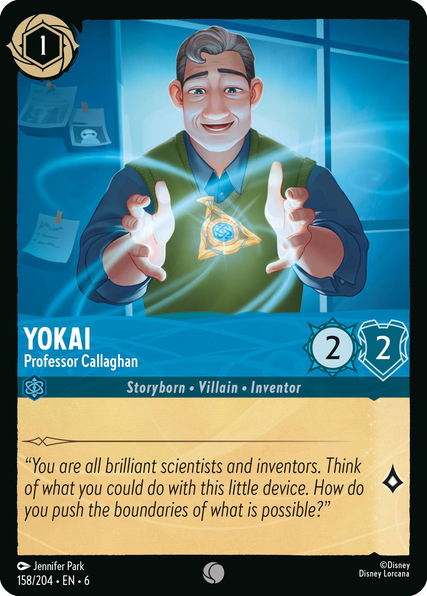 Yokai - Professor Callaghan | Azurite Sea #158 [foil]
