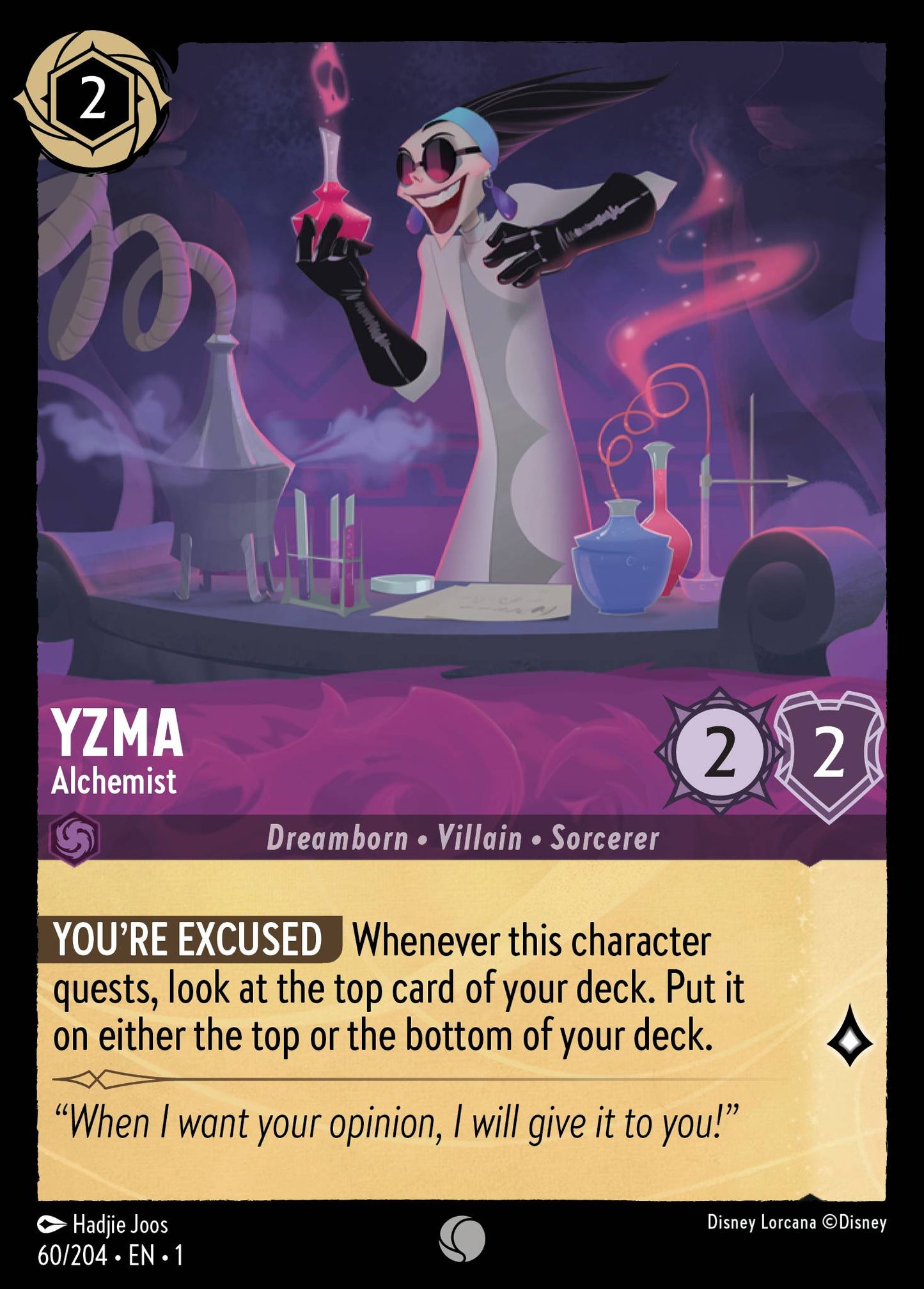 Yzma - Alchemist | The First Chapter #60 [foil]