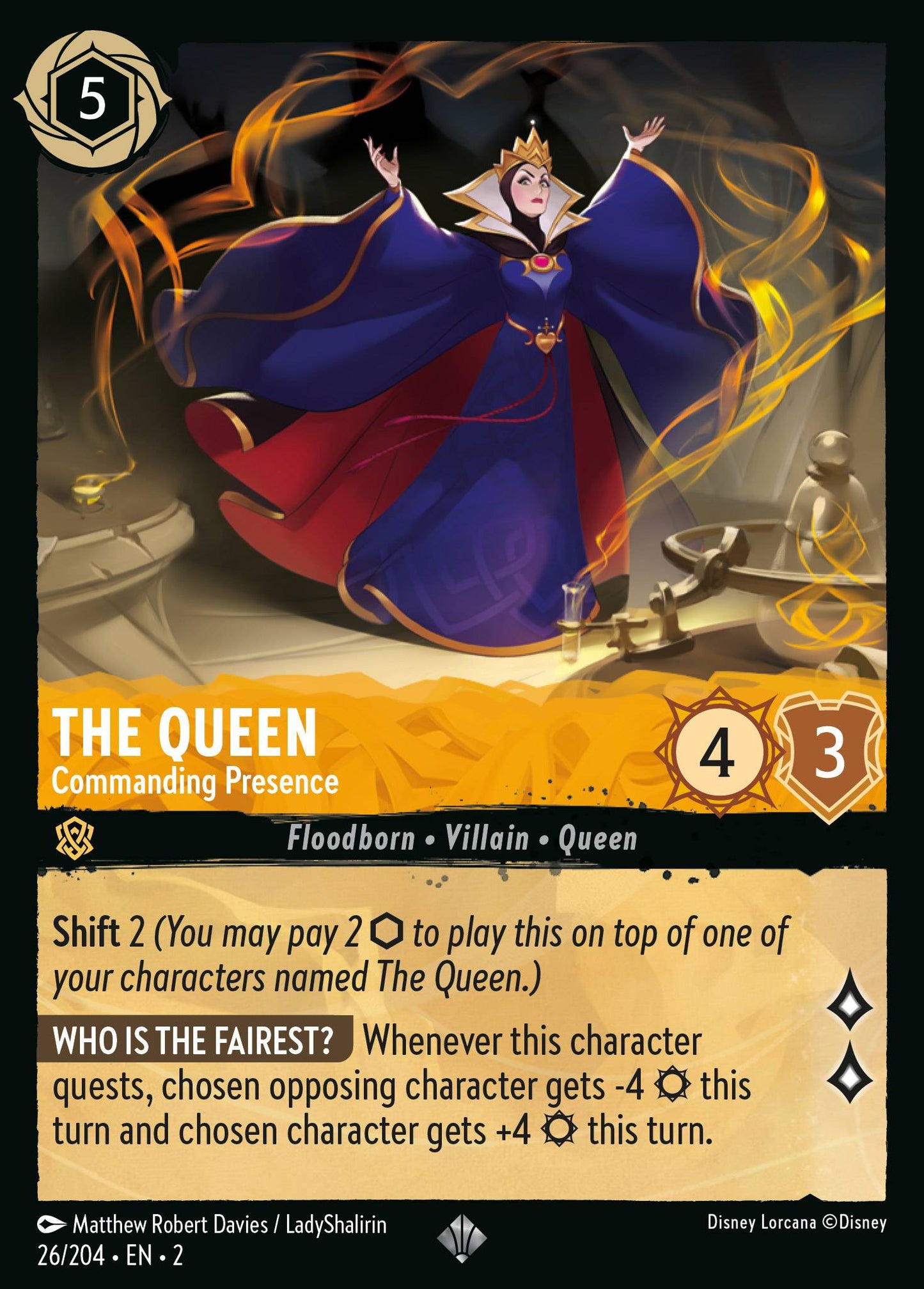 The Queen - Commanding Presence | Rise of the Floodborn #26 [foil]