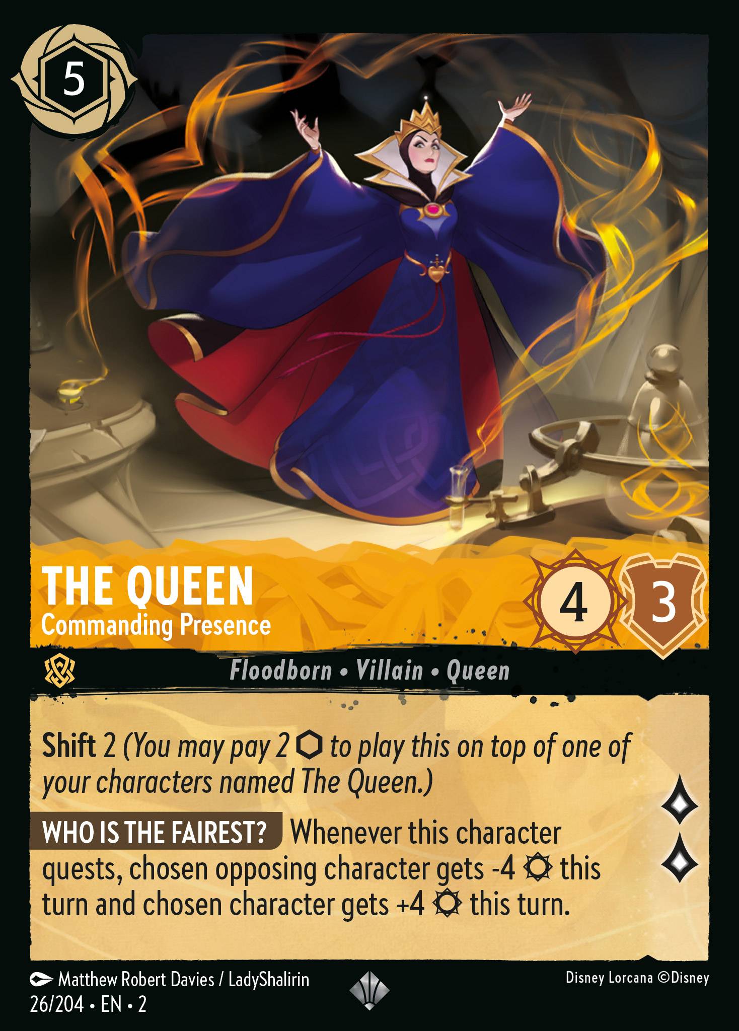 The Queen - Commanding Presence | Rise of the Floodborn #26 [foil]