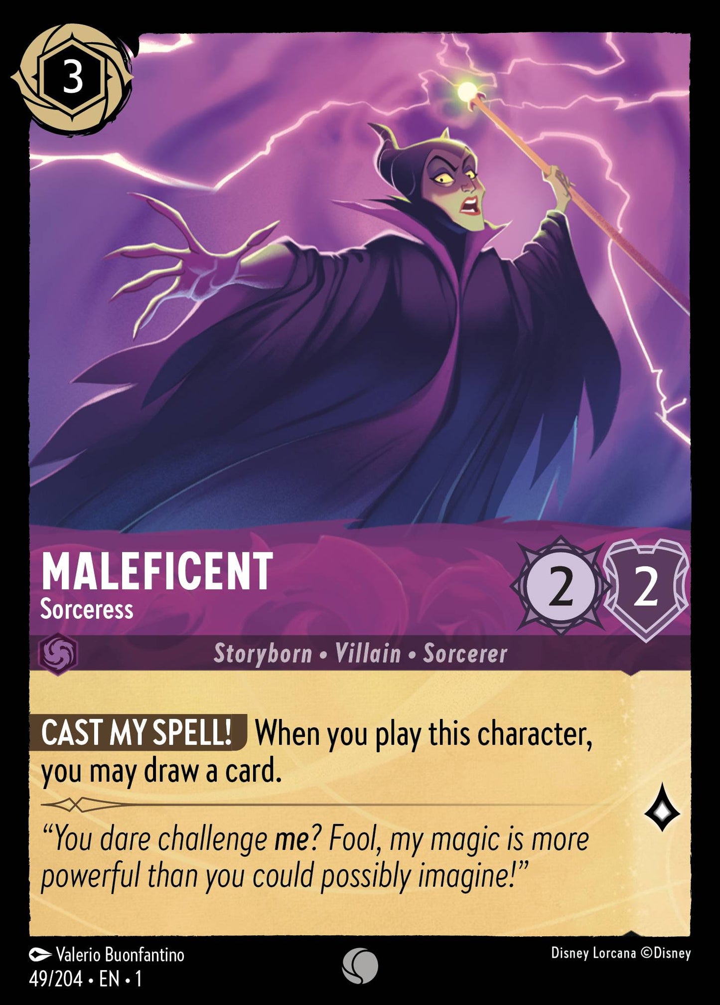 Maleficent - Sorceress | The First Chapter #49 [foil]