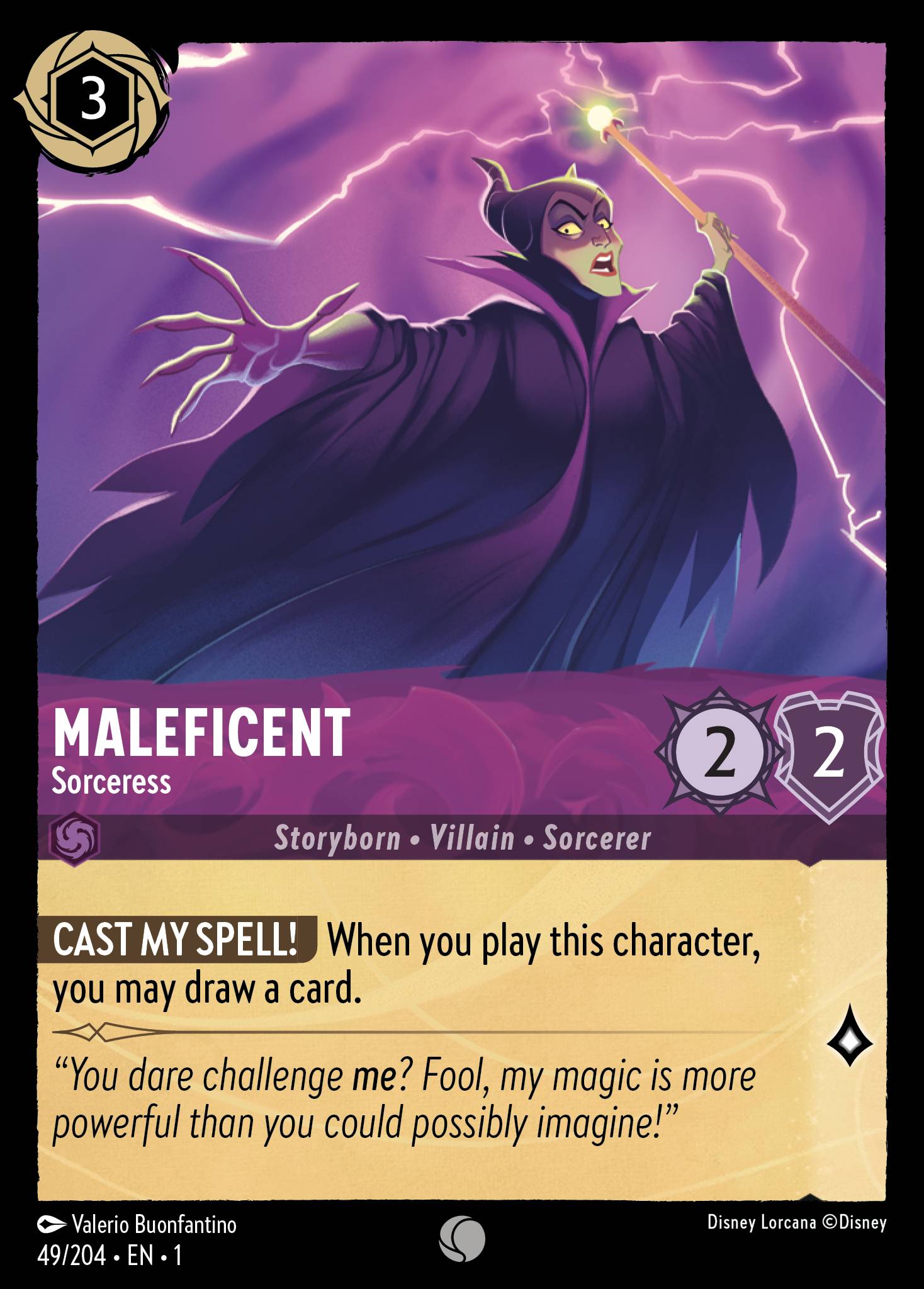 Maleficent - Sorceress | The First Chapter #49 [foil]
